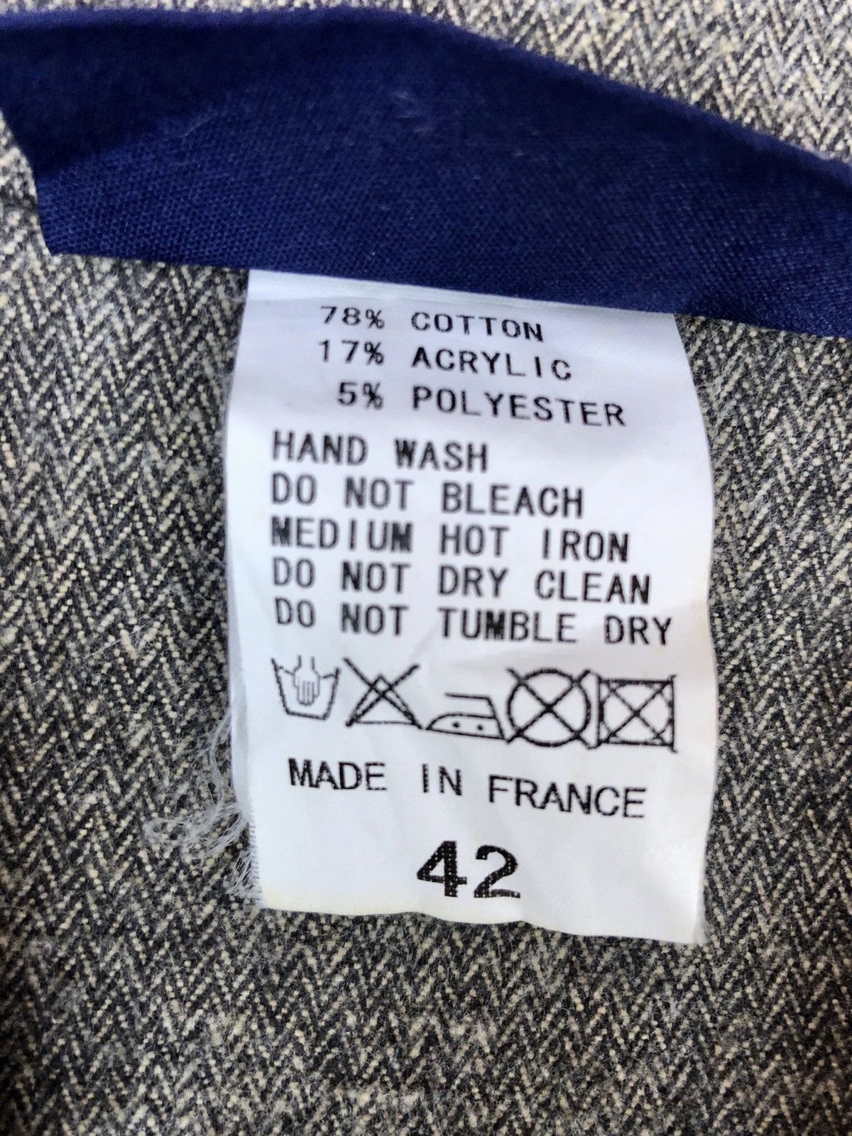 Japanese Brand × United Arrows × Vetra Made In France Vetra X United Arrows Cadual Suit Blazer Size 44S - 10 Thumbnail