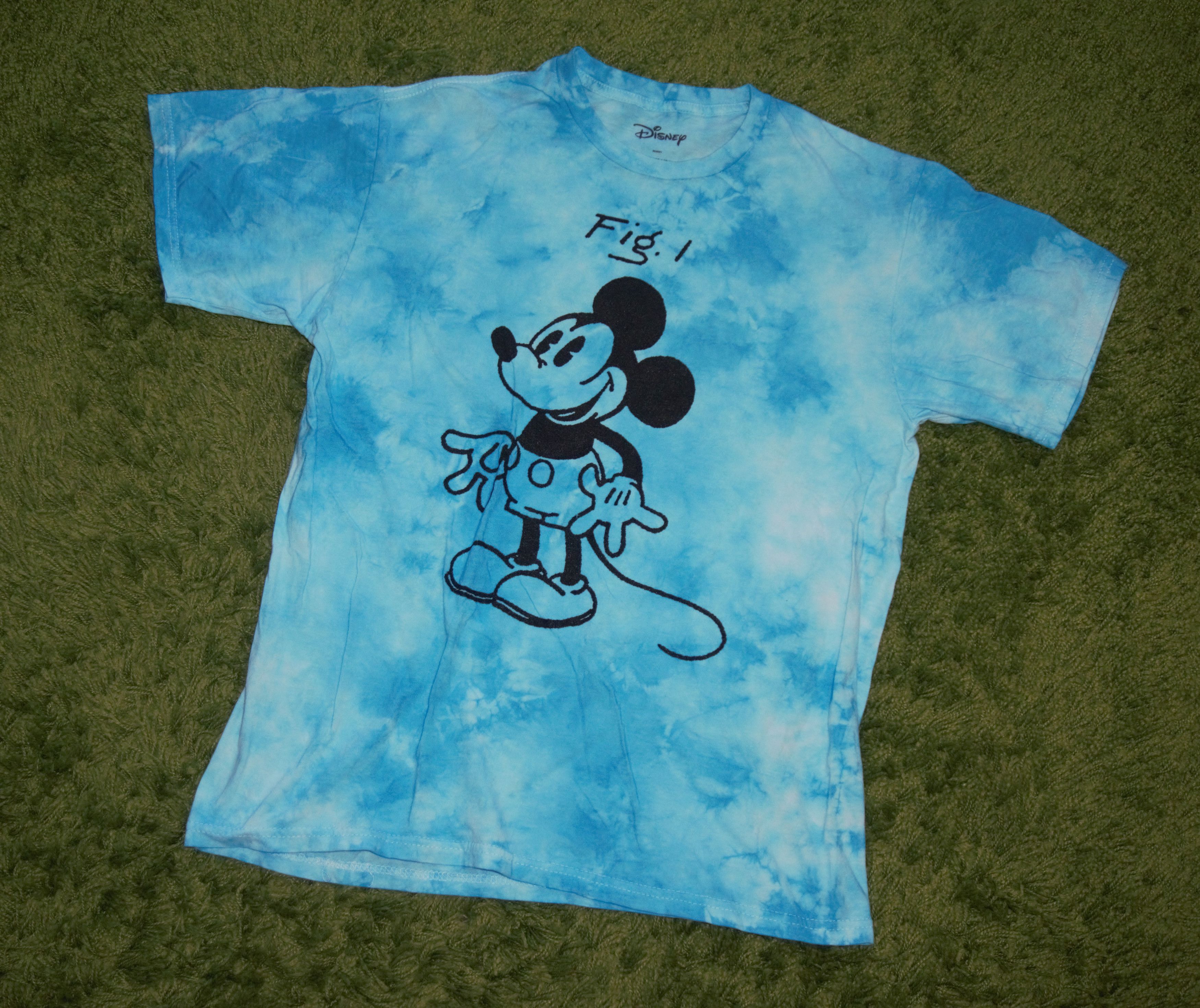 Mickey Mouse Authentic Disney Mickey Mouse Tie Dye T Shirt Grailed 9222