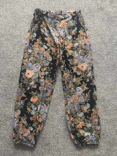 Supreme Supreme SS14 Flower / Floral Pants - Black Medium | Grailed