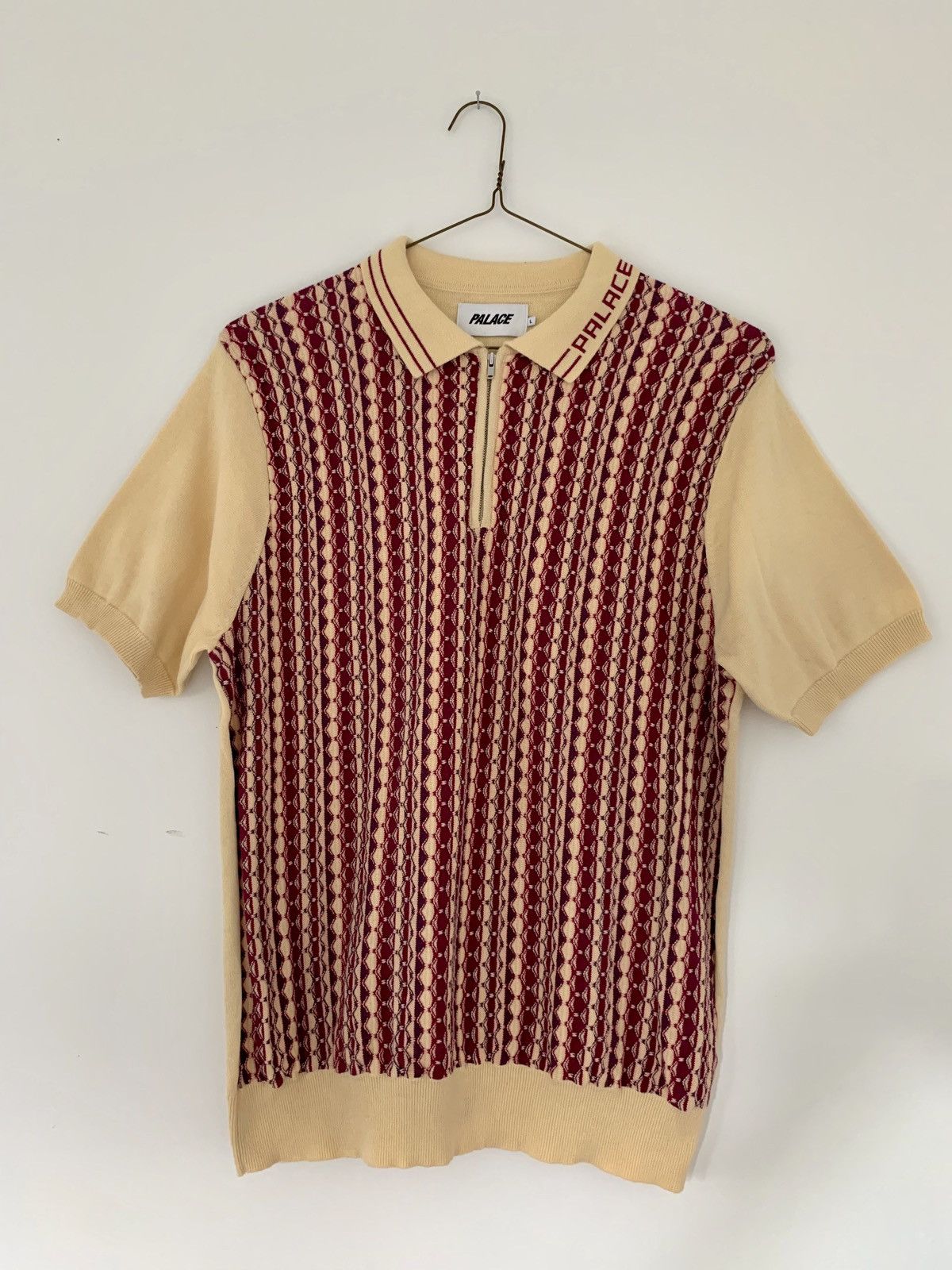 Palace Palace Zip Knit Polo | Grailed