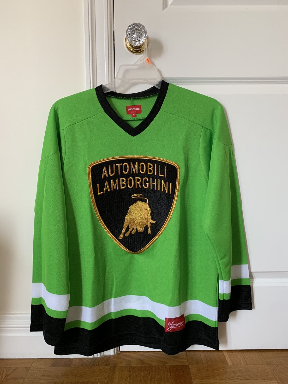Supreme Supreme x Lamborghini Hockey Jersey | Grailed