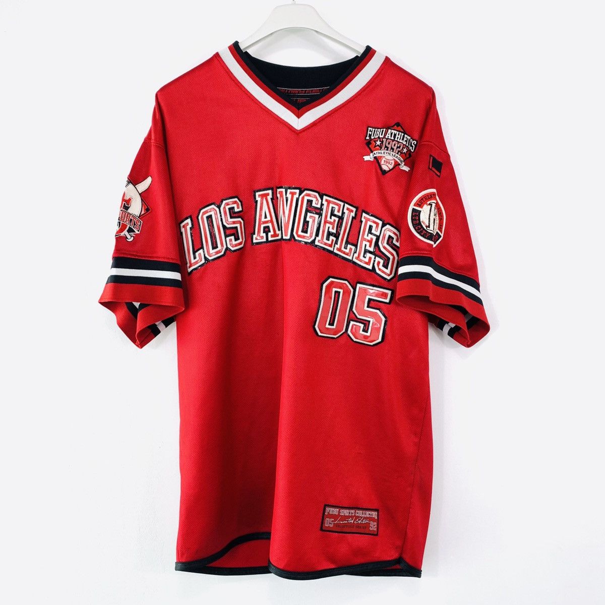 FUBU ゲームシャツATHLETICS LOS ANGELES 05 FUBU ゲームシャツATHLETICS LOS ANGELES 05 - メルカリ