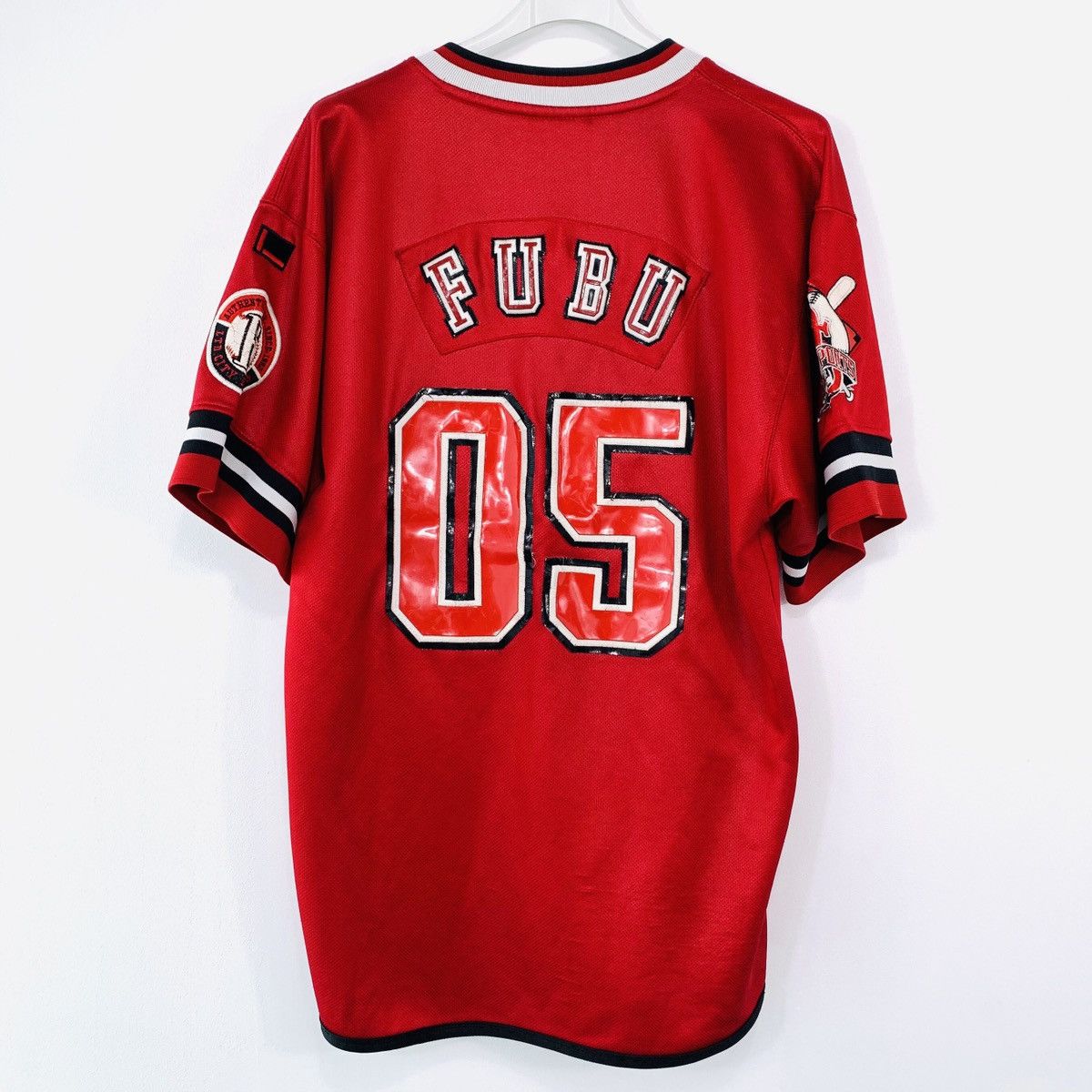 FUBU ゲームシャツATHLETICS LOS ANGELES 05 FUBU ゲームシャツATHLETICS LOS ANGELES 05 - メルカリ