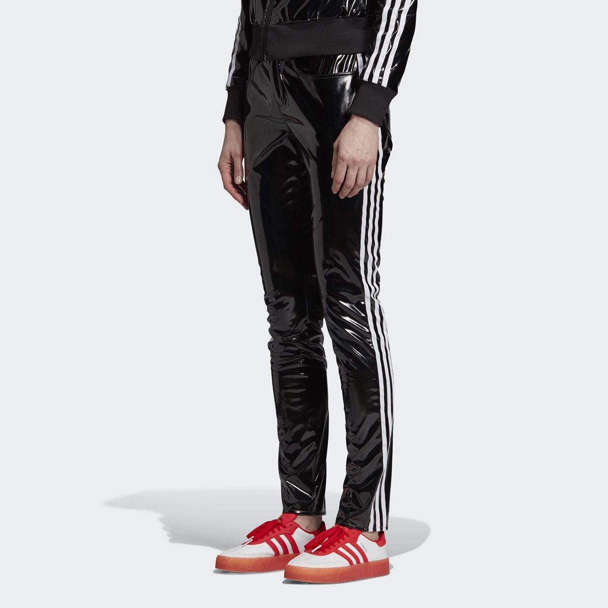 Adidas Adidas X Fiorucci Vinyl Track Pants Grailed