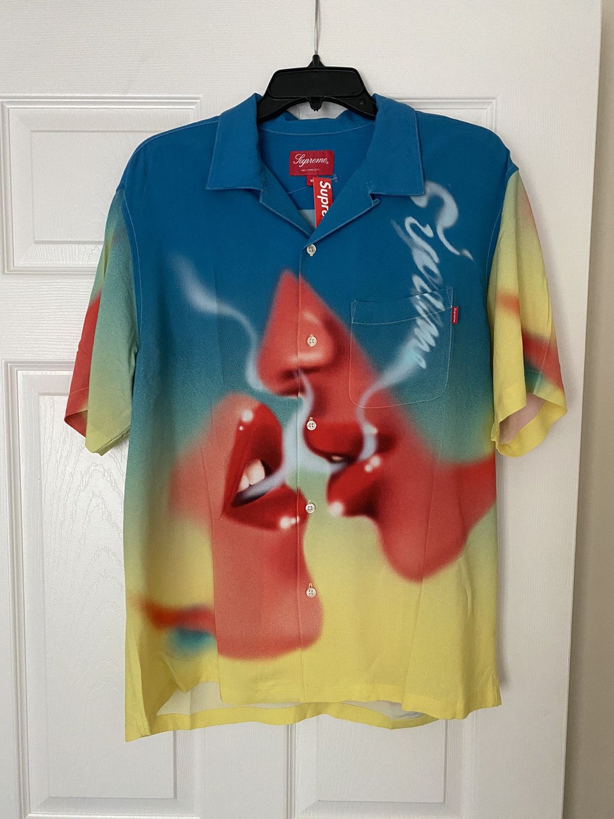 Supreme Blow Back Rayon S/S Shirt | Grailed