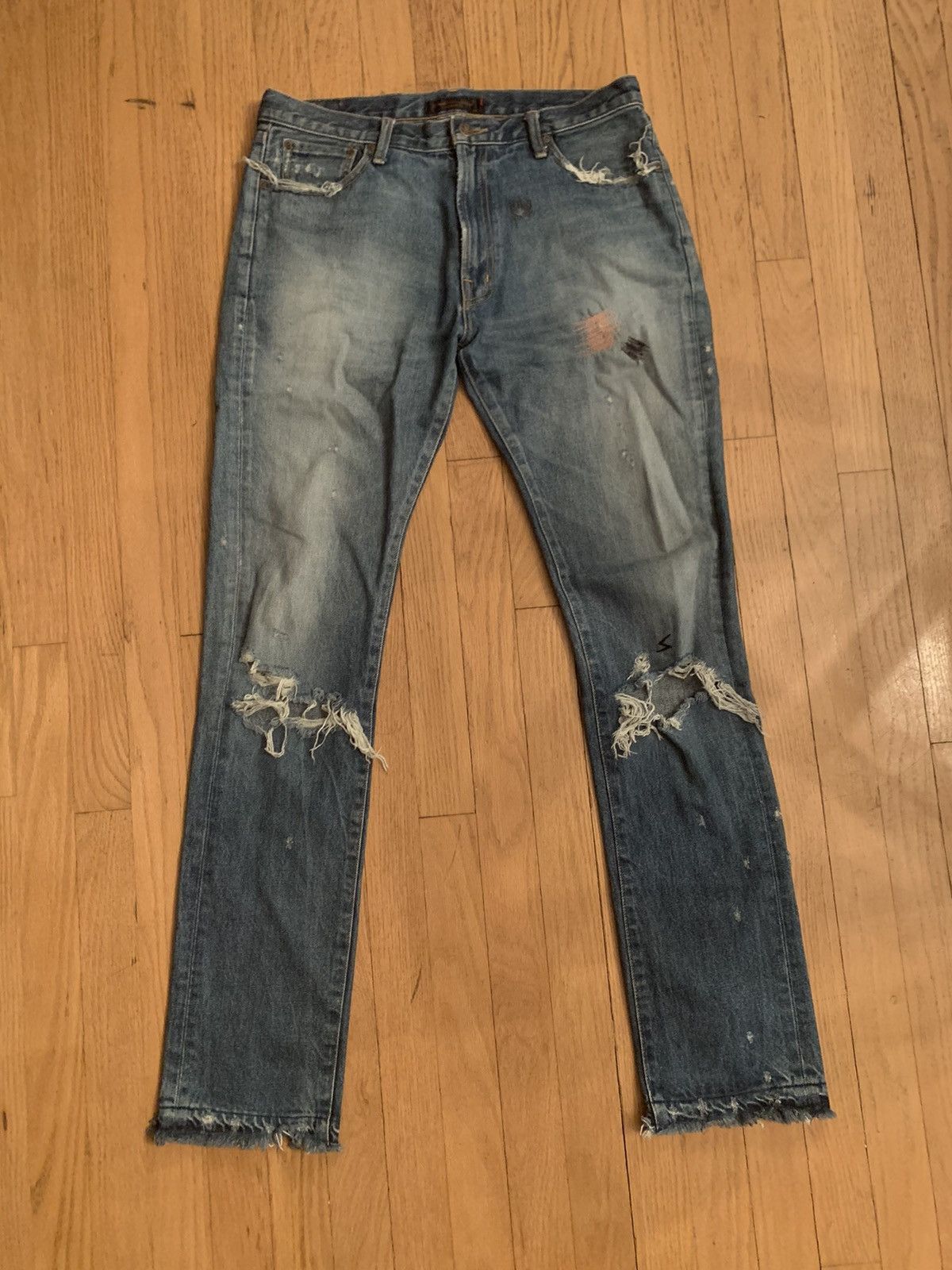 Undercover Undercover aw04 but beautiful denim jeans pants