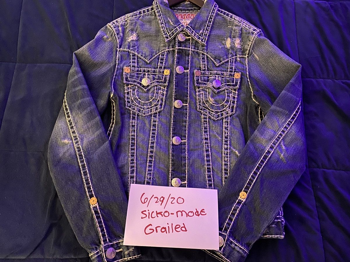 True Religion True Religion Jimmy Super T Denim Jacket True Religion True Religion Jimmy Super T Denim Jacket