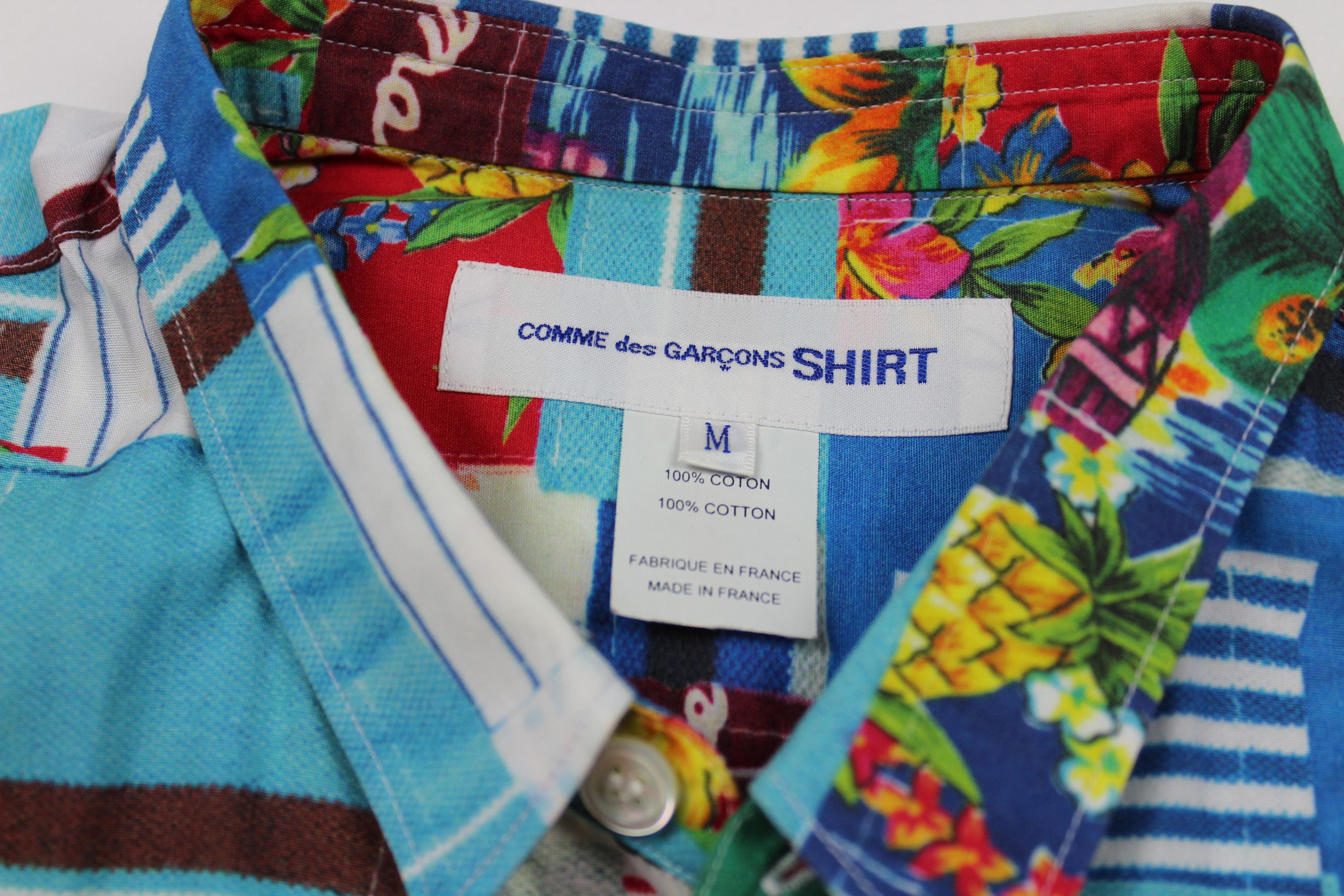Comme des Garcons SHIRT Graphic print Marine Shirt Size US M / EU 48-50 / 2 - 4 Thumbnail