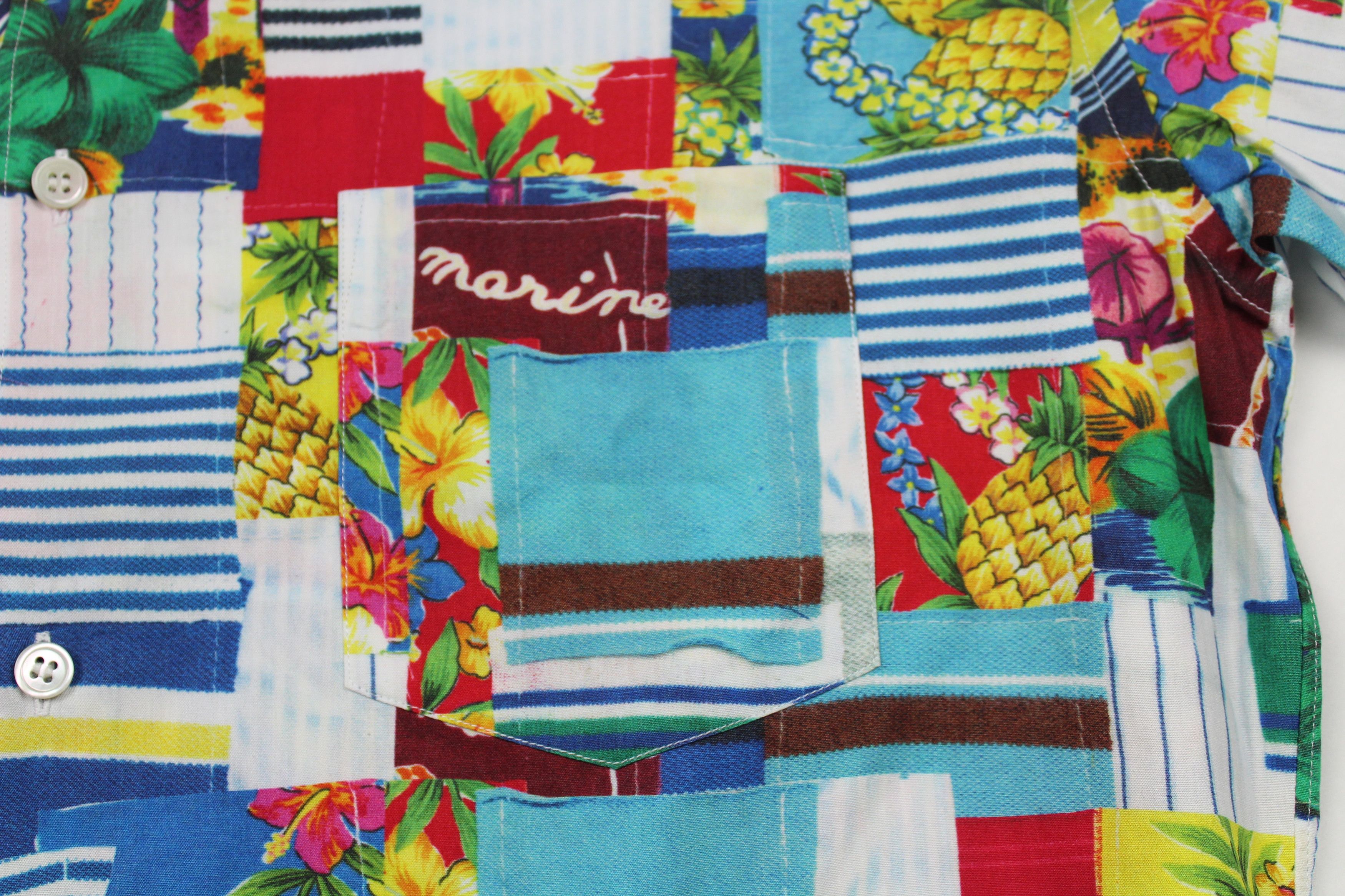 Comme des Garcons SHIRT Graphic print Marine Shirt Size US M / EU 48-50 / 2 - 6 Thumbnail