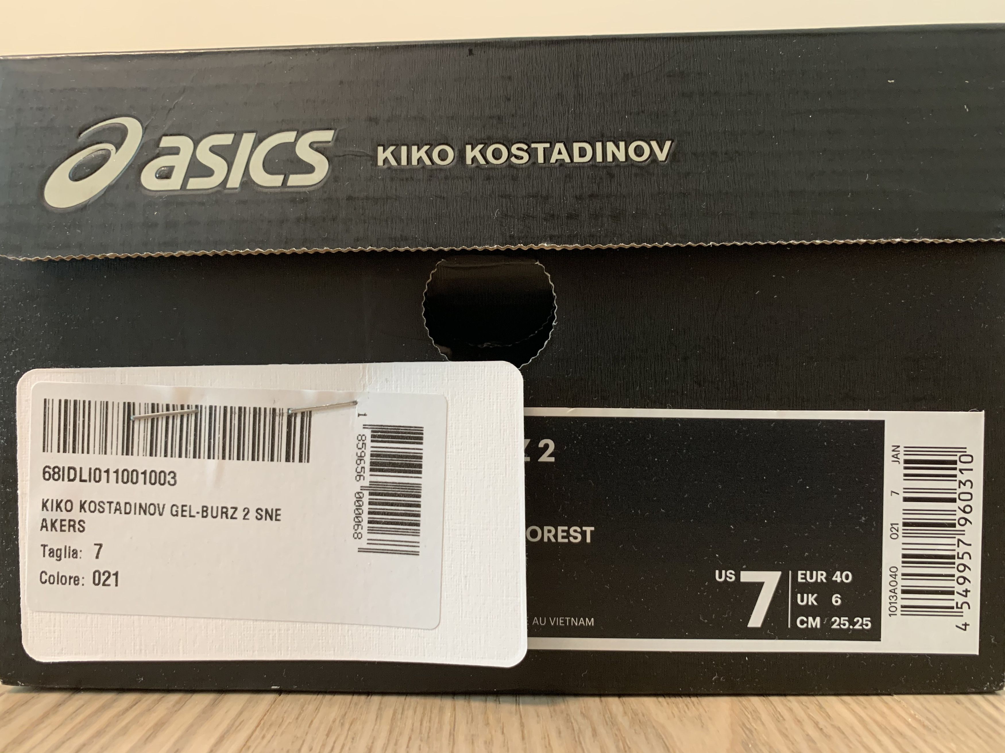 Asics × Kiko Kostadinov Kiko Kostadinov x Gel Burz 2 Size US 7 / EU 40 - 6 Thumbnail