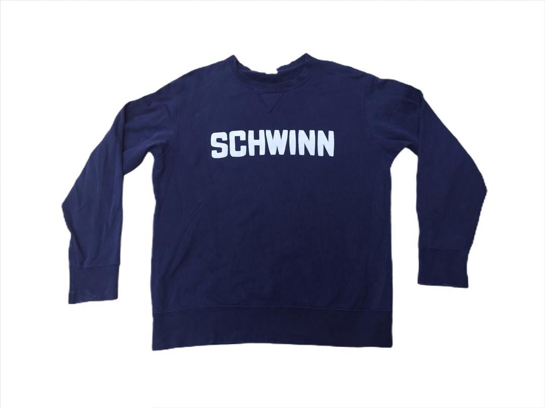 Japanese Brand × Uniqlo Schwinn Bicycle Dark Blue Sweatshirt Size US L / EU 52-54 / 3 - 1 Thumbnail