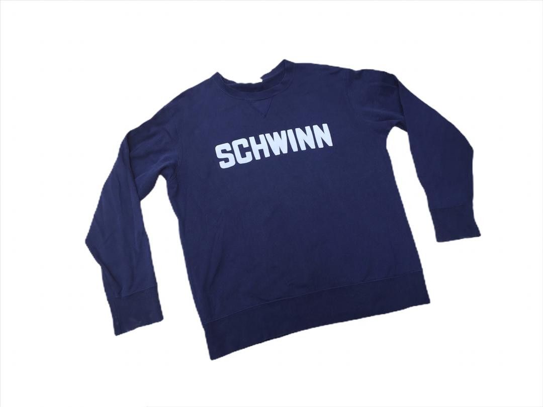 Japanese Brand × Uniqlo Schwinn Bicycle Dark Blue Sweatshirt Size US L / EU 52-54 / 3 - 3 Thumbnail