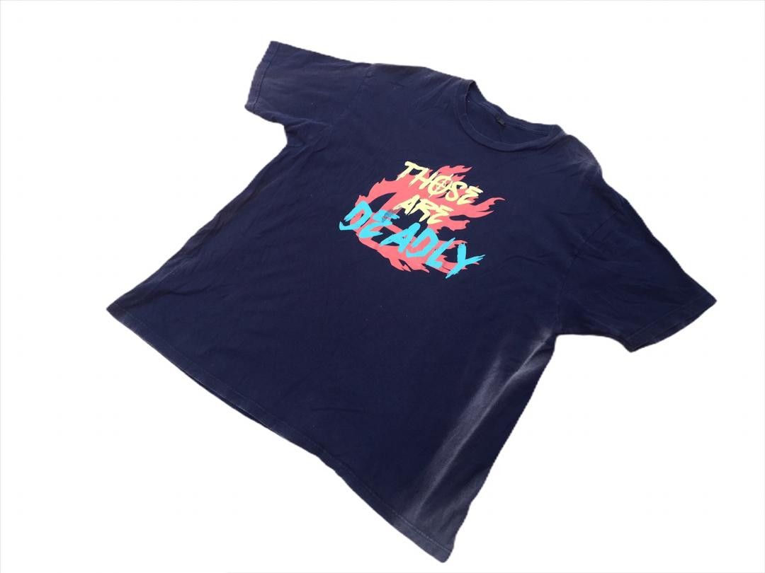 Designer × Japanese Brand Those Are Deadly Dark Blue Shirt Size US XL / EU 56 / 4 - 3 Thumbnail