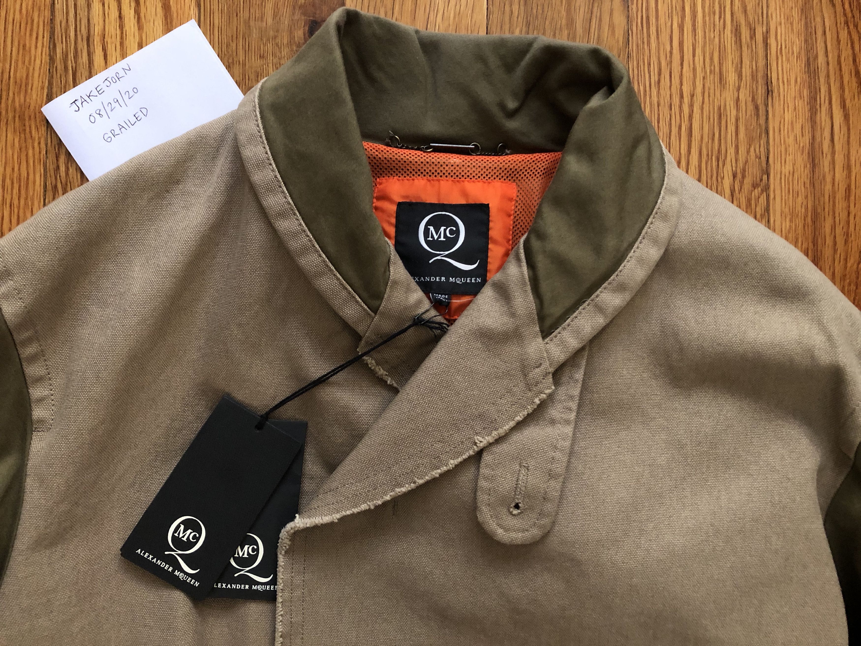 MCQ by Alexader Mc Queen Khaki Canvas Jacket
