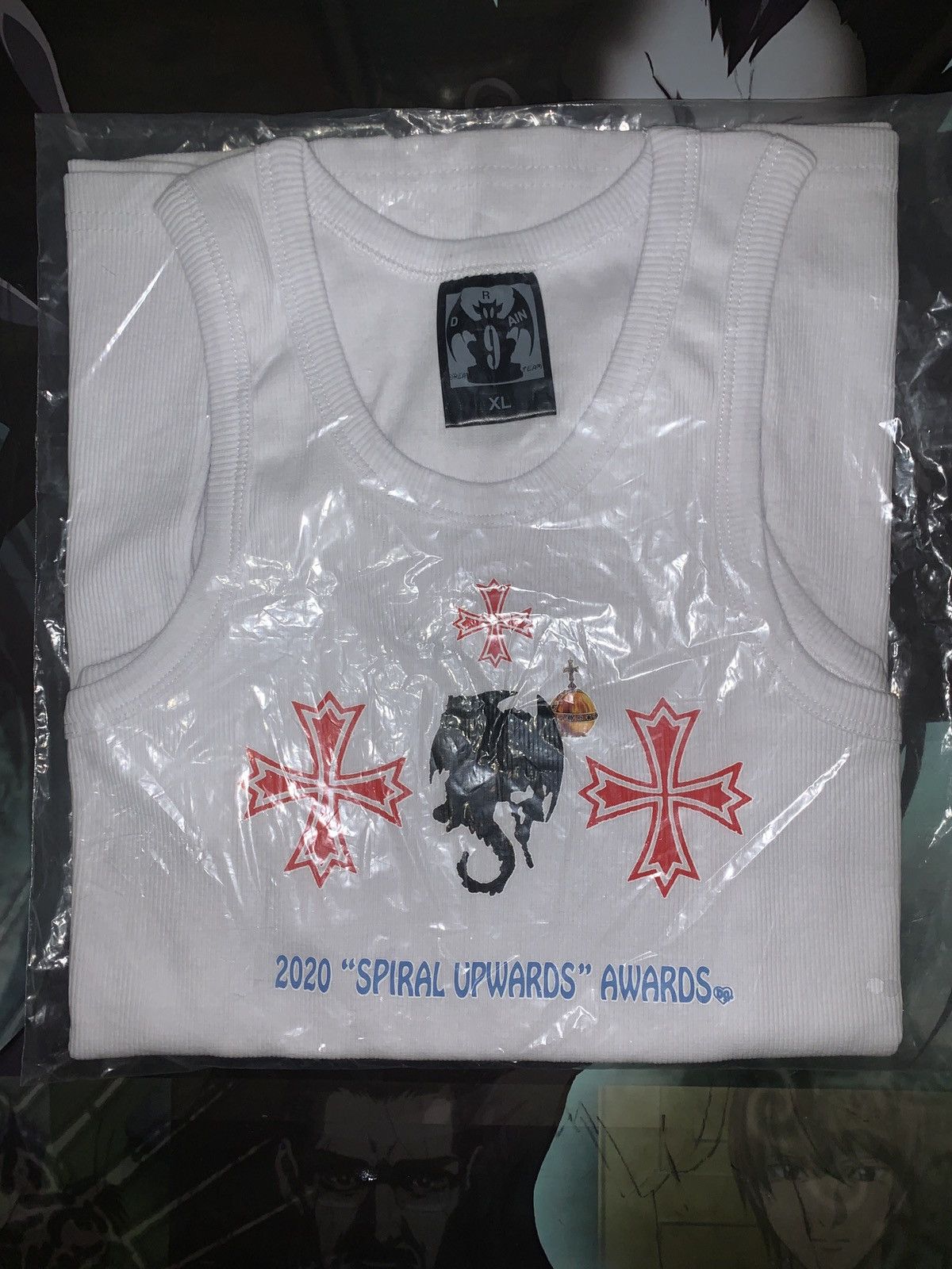Drain Gang × Sad Boys Sbe Merch 2020 Spiral Upwards Awards Tank Top ...