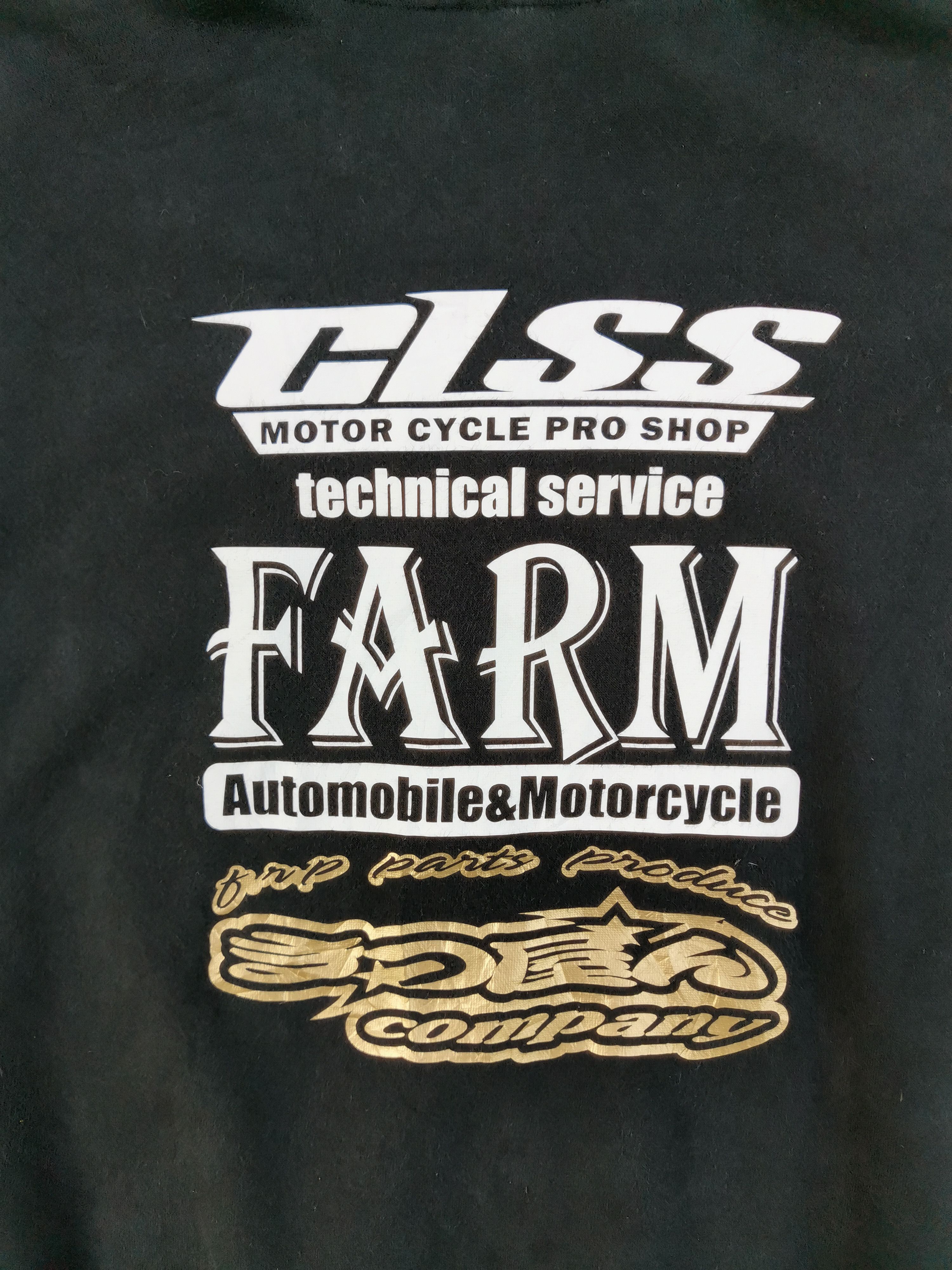 Japanese Brand Yoshinori Racing: Farm Automobile & Motorcycle Hooded Size US L / EU 52-54 / 3 - 3 Thumbnail