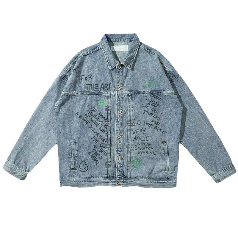 20AW Indigo Union Japan GK “Be Real” Blue Denim Jacket - Outerwear 