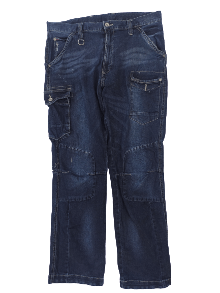 Japanese Brand Cargo Pants IZ 7250 military multi pocket Size US 35 - 1 Thumbnail
