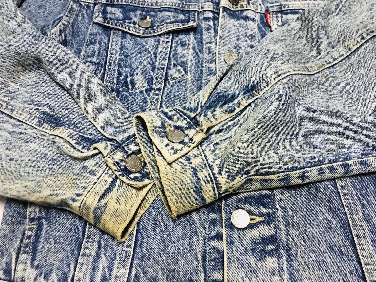 Big John × Vintage Vintage Big John Trucker Jacket Jeans Size US L / EU 52-54 / 3 - 6 Thumbnail