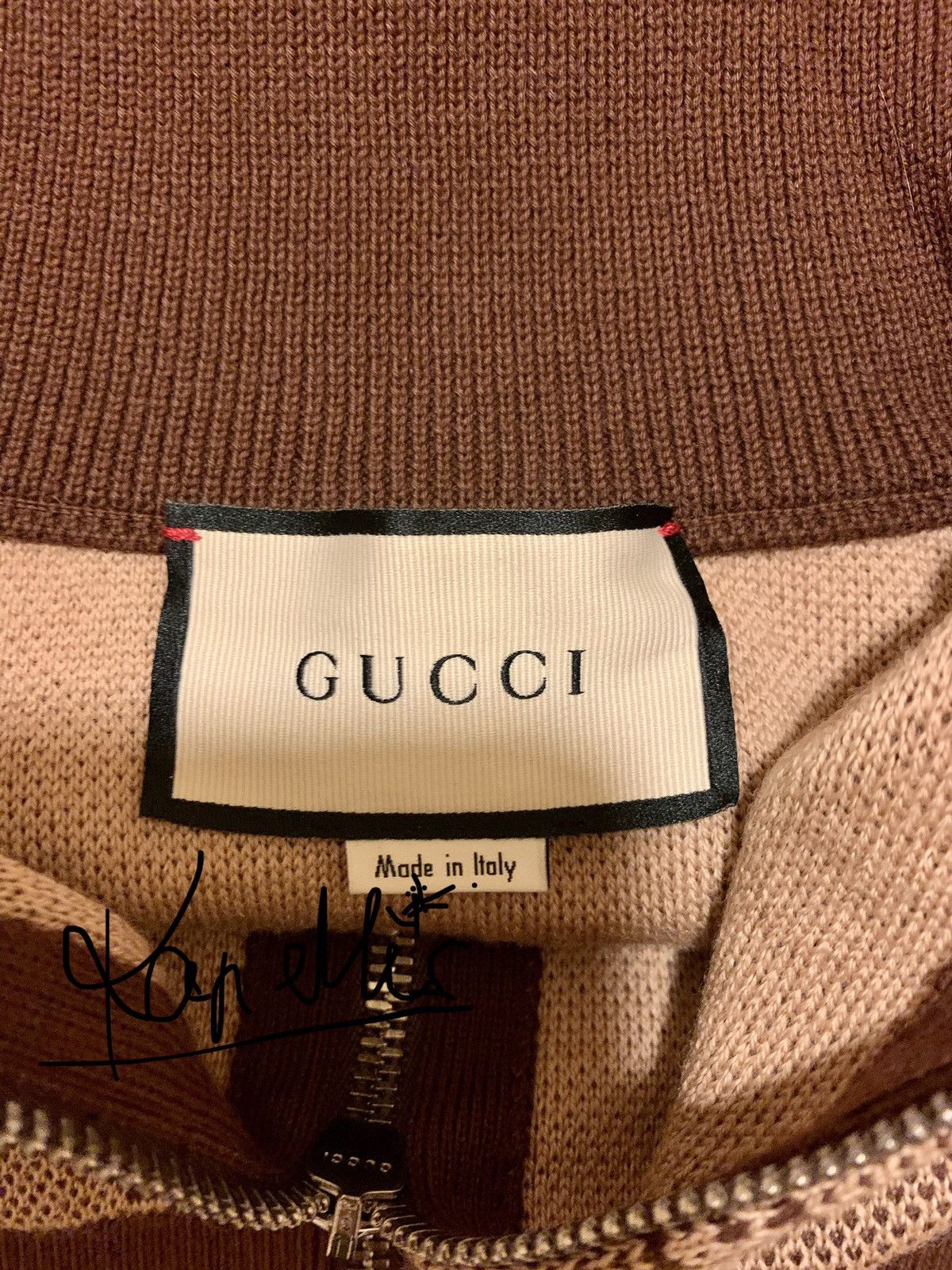 Gucci GG zip up wool jacquard track jacket Size US S / EU 44-46 / 1 - 7 Thumbnail