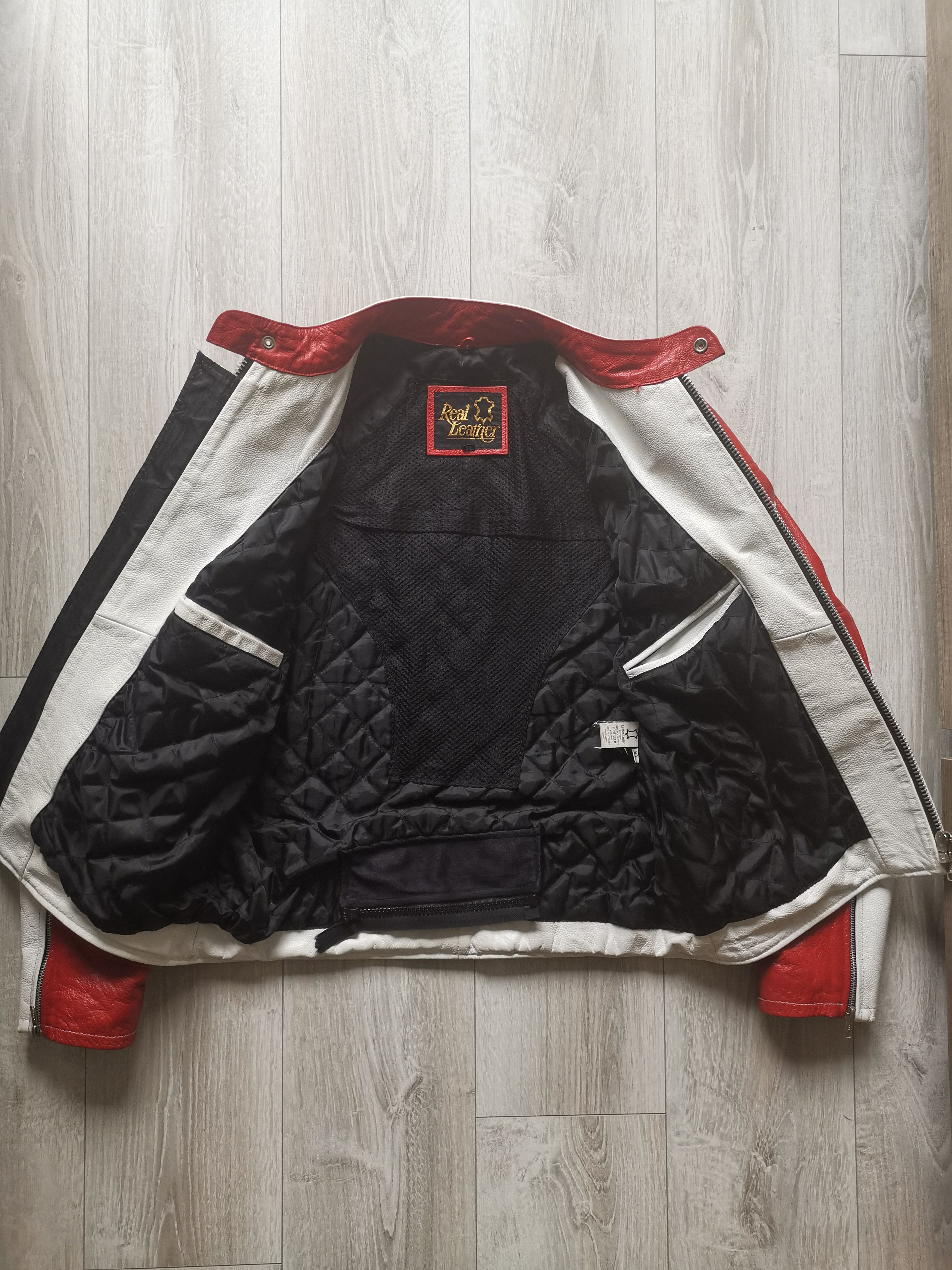 Marlboro × Vintage Vintage Marlboro leather racing jacket Size US XL / EU 56 / 4 - 5 Thumbnail