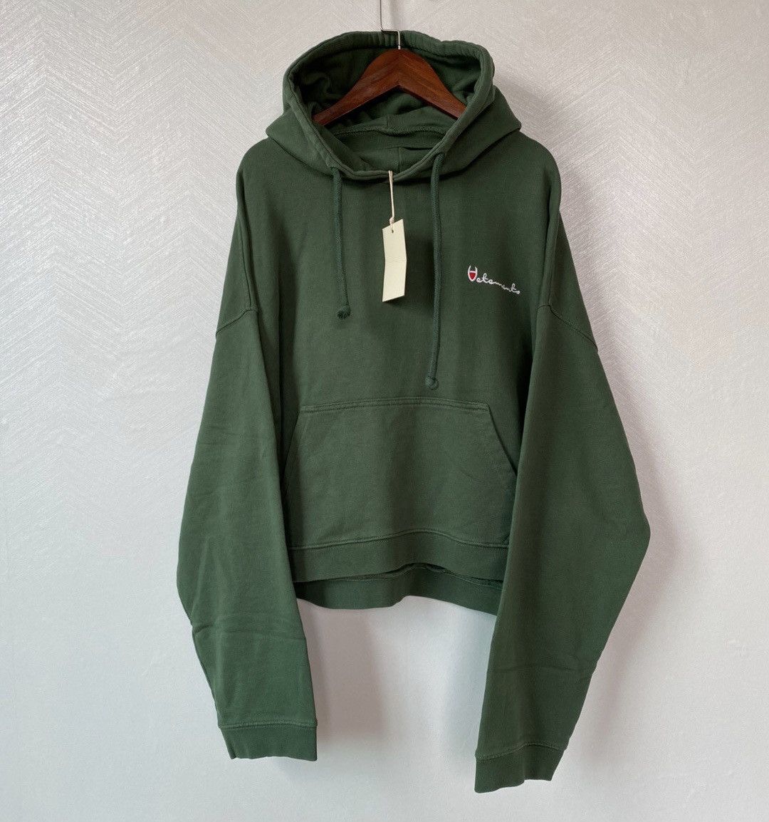 トップス VETEMENTS 16SS Polizei Reversible Hoodie Vetements VETEMENTS polizei champion reversible hoodie | Grailed