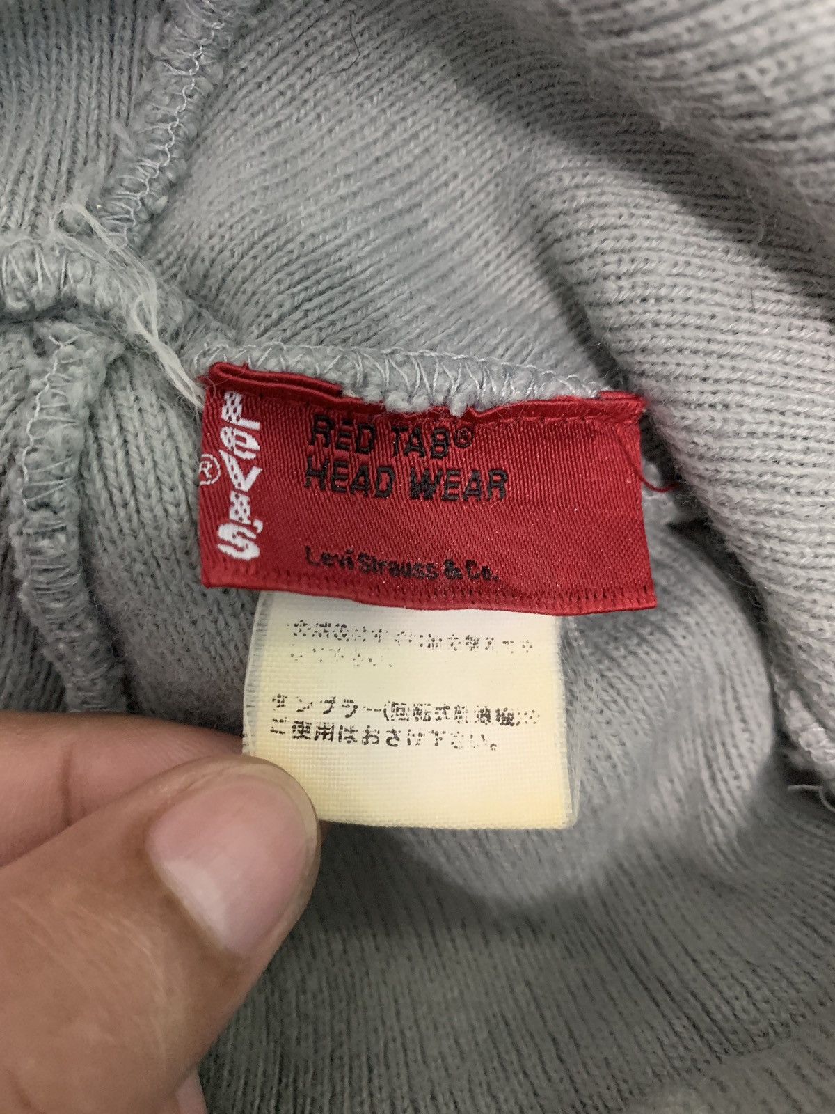 Levi's Vintage Clothing ☃️ Levi's Vintage Embroidered Logo Beanie Cap Size ONE SIZE - 3 Thumbnail