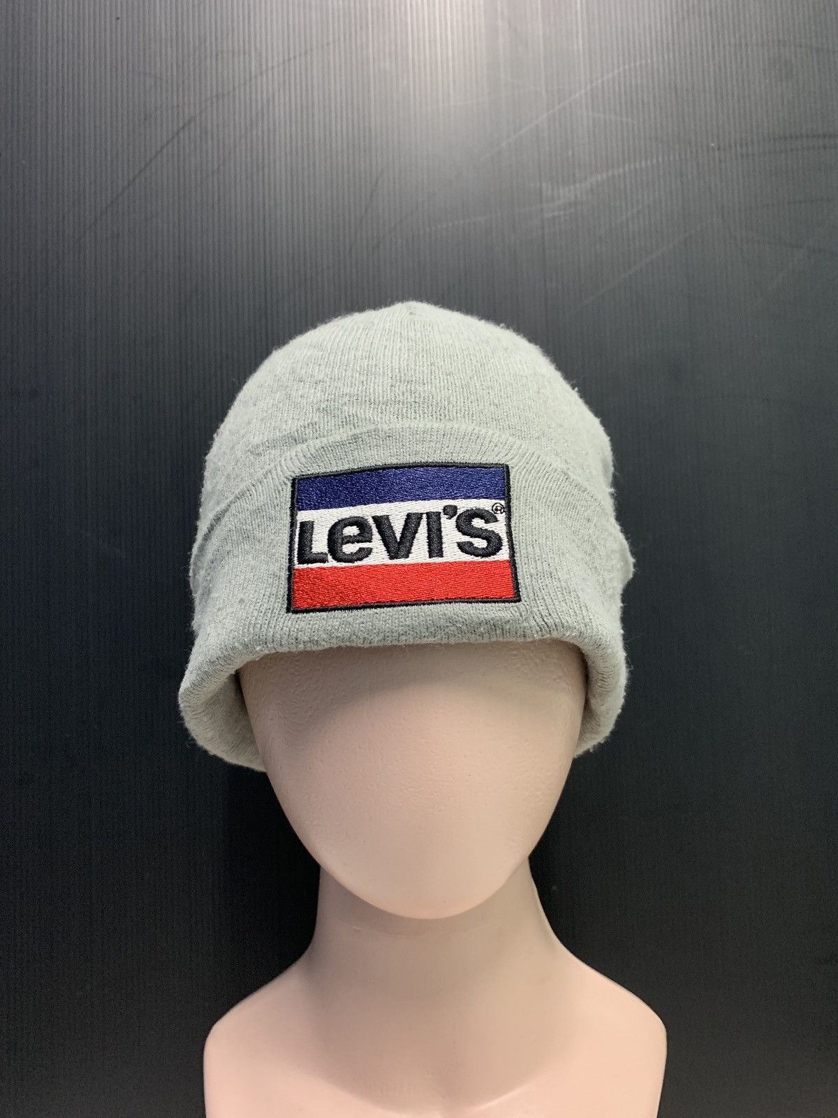 Levi's Vintage Clothing ☃️ Levi's Vintage Embroidered Logo Beanie Cap Size ONE SIZE - 1 Thumbnail