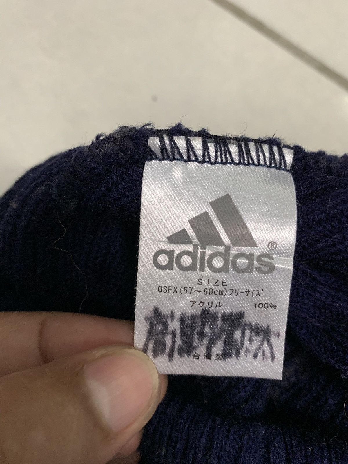 Adidas × Vintage Vintage 90s Adidas Descente Beanie Casual Cap Size ONE SIZE - 4 Thumbnail