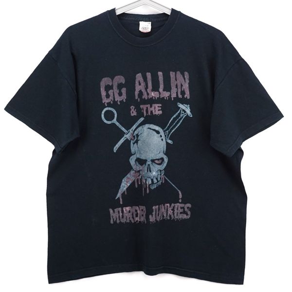 Vintage Vintage Gg Allin The Murder Junkies T Shirt Grailed 