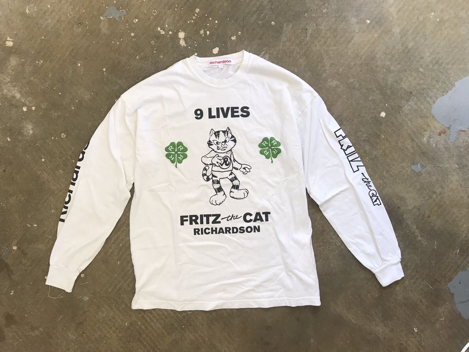 Richardson × FRITZ THE CAT ロンT USA製 3 Richardson Richardson x Fritz the Cat Longsleeve | Grailed