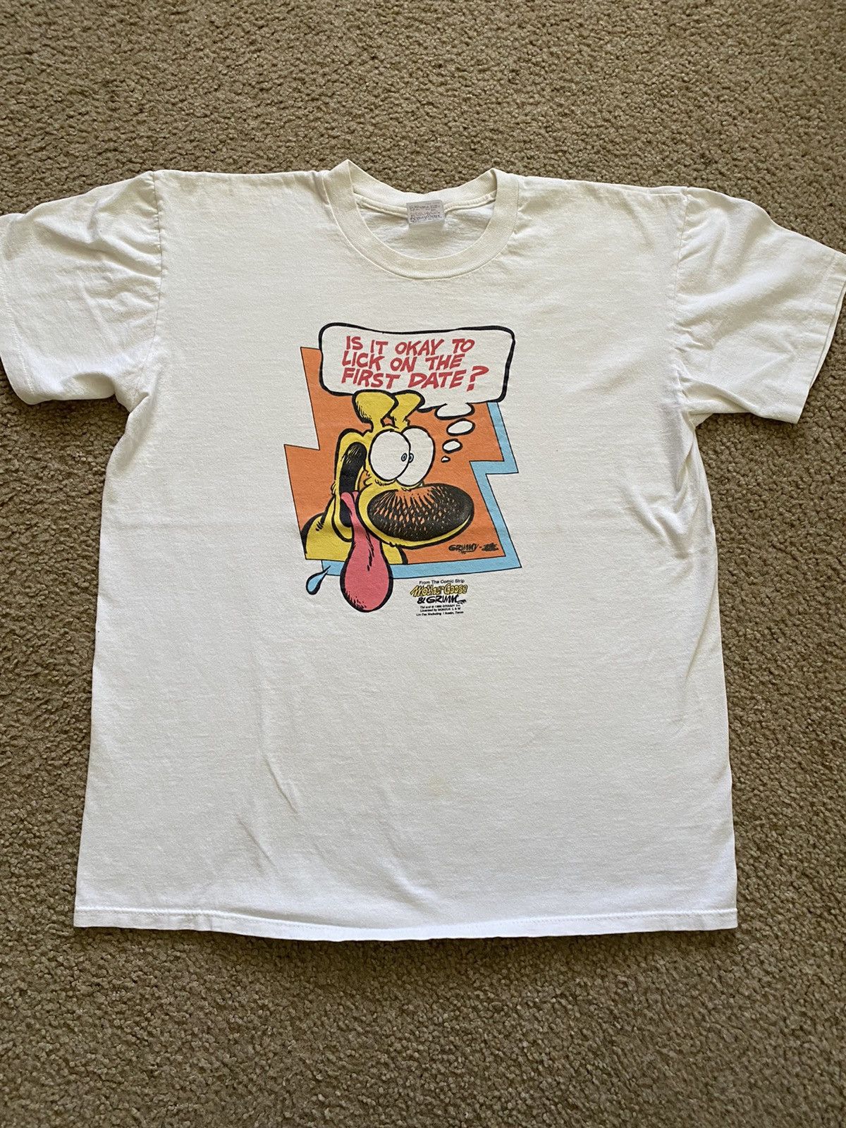 Vintage Vintage 80s Mother Goose & Grimmy Cartoon Comic Tee Shirt | Grailed