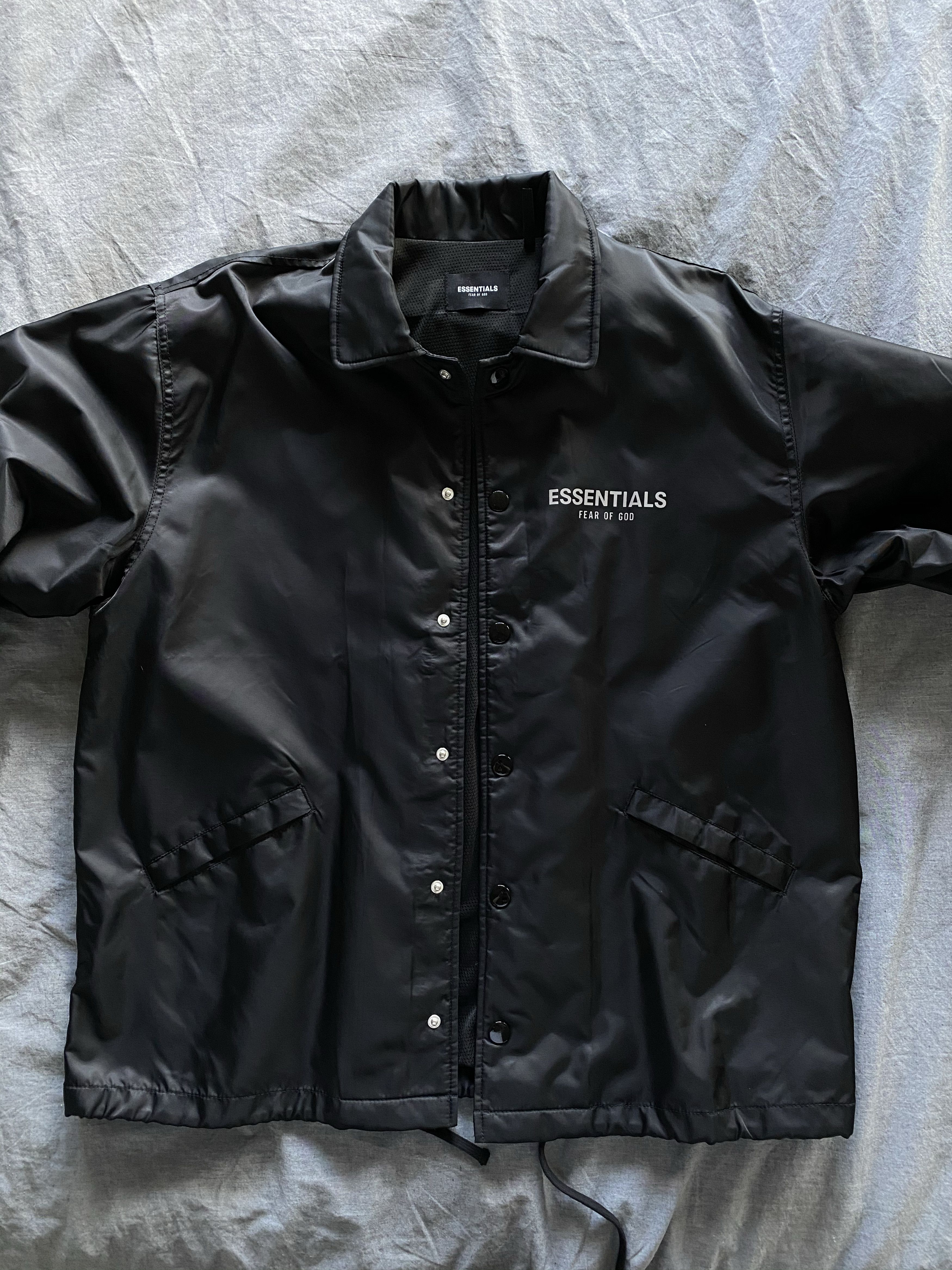 ESSENTIALS Fear of God Coach Jacket