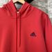 Adidas Vintage Early 2000s Adidas Red Simple Clean Hoodie Size S Size US S / EU 44-46 / 1 - 2 Thumbnail