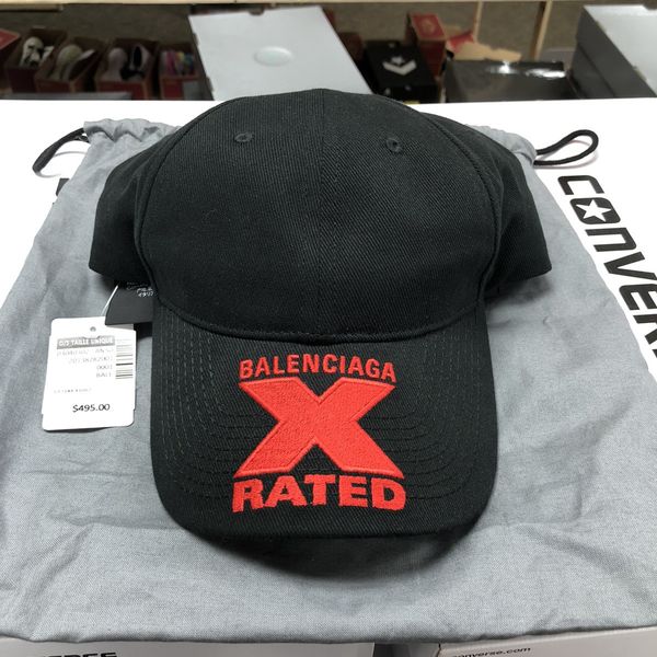 balenciaga x rated cap