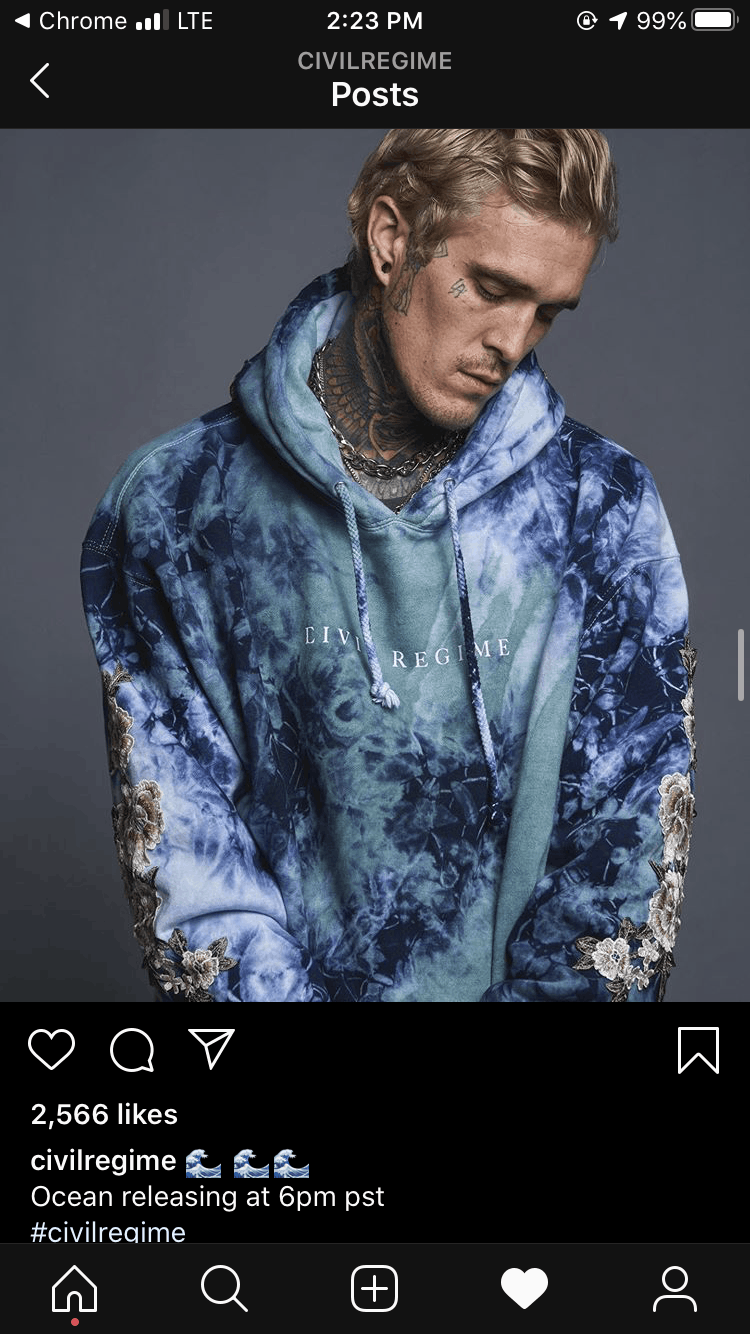 Champion Civil regime marble x champion hoodie Grailed