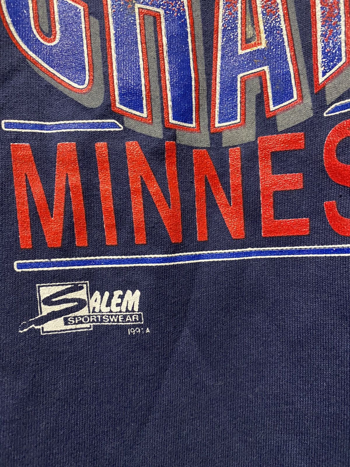 MLB Vintage 1991 Minnesota Twins AL West Champions Salem T-Shirt Size US L / EU 52-54 / 3 - 4 Thumbnail