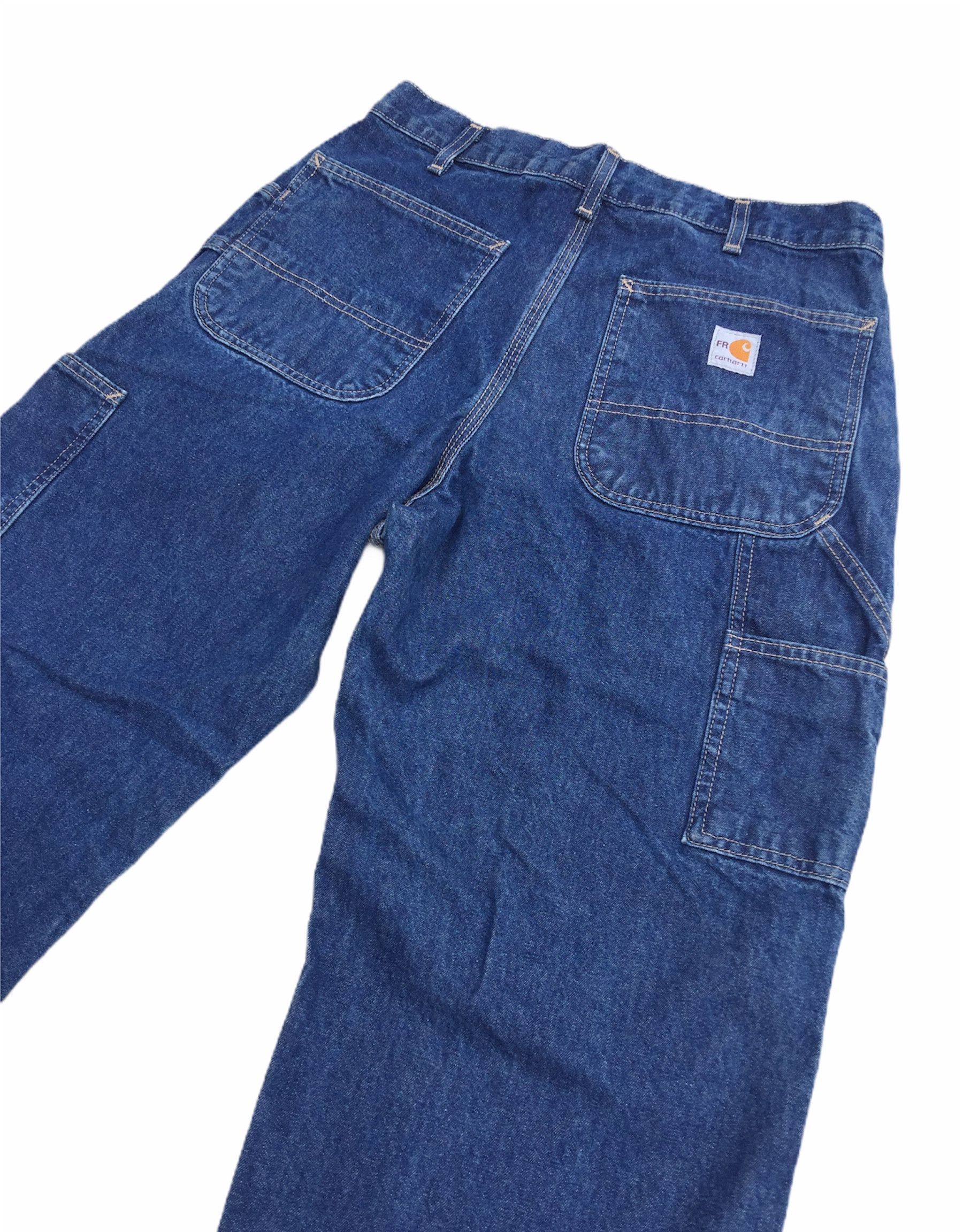 Carhartt Carhatt Denim Jeans Worker Sky Blue Colour Size US 32 / EU 48 - 4 Thumbnail