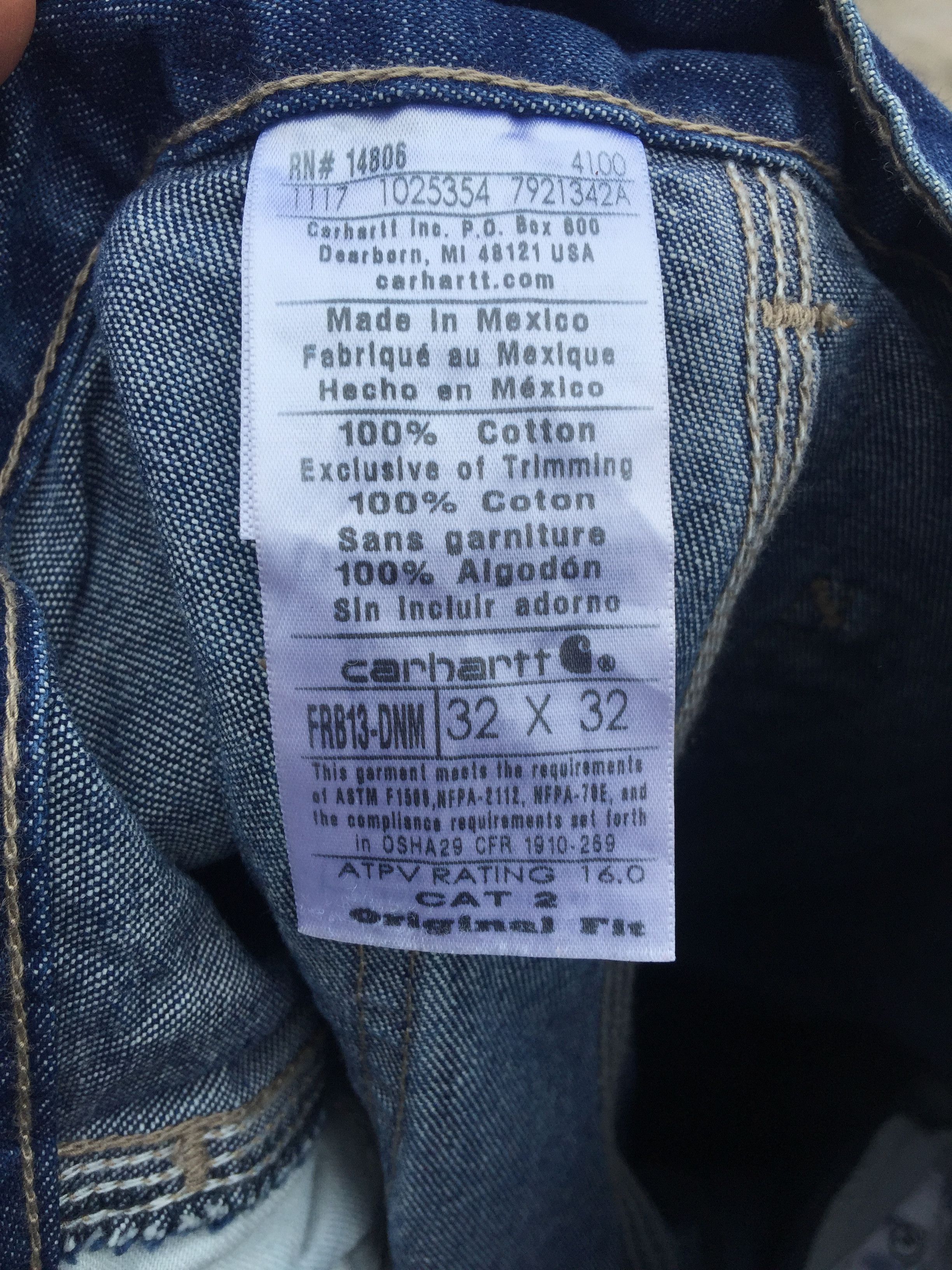 Carhartt Carhatt Denim Jeans Worker Sky Blue Colour Size US 32 / EU 48 - 8 Thumbnail