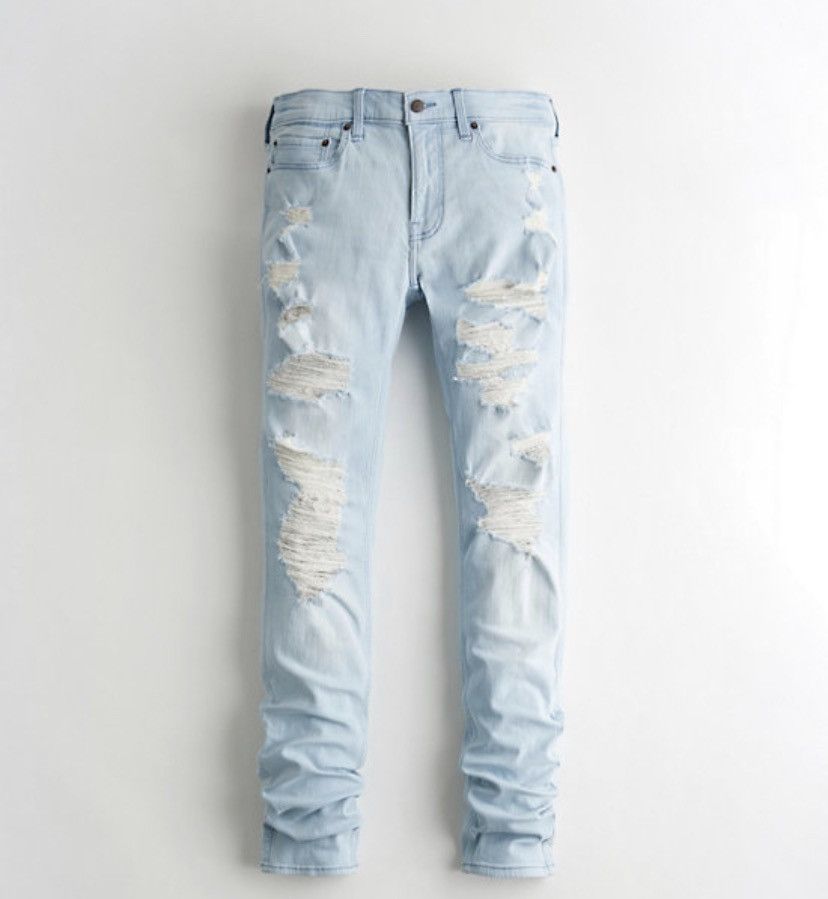 Hollister Hollister Skinny Stacked Jeans Grailed