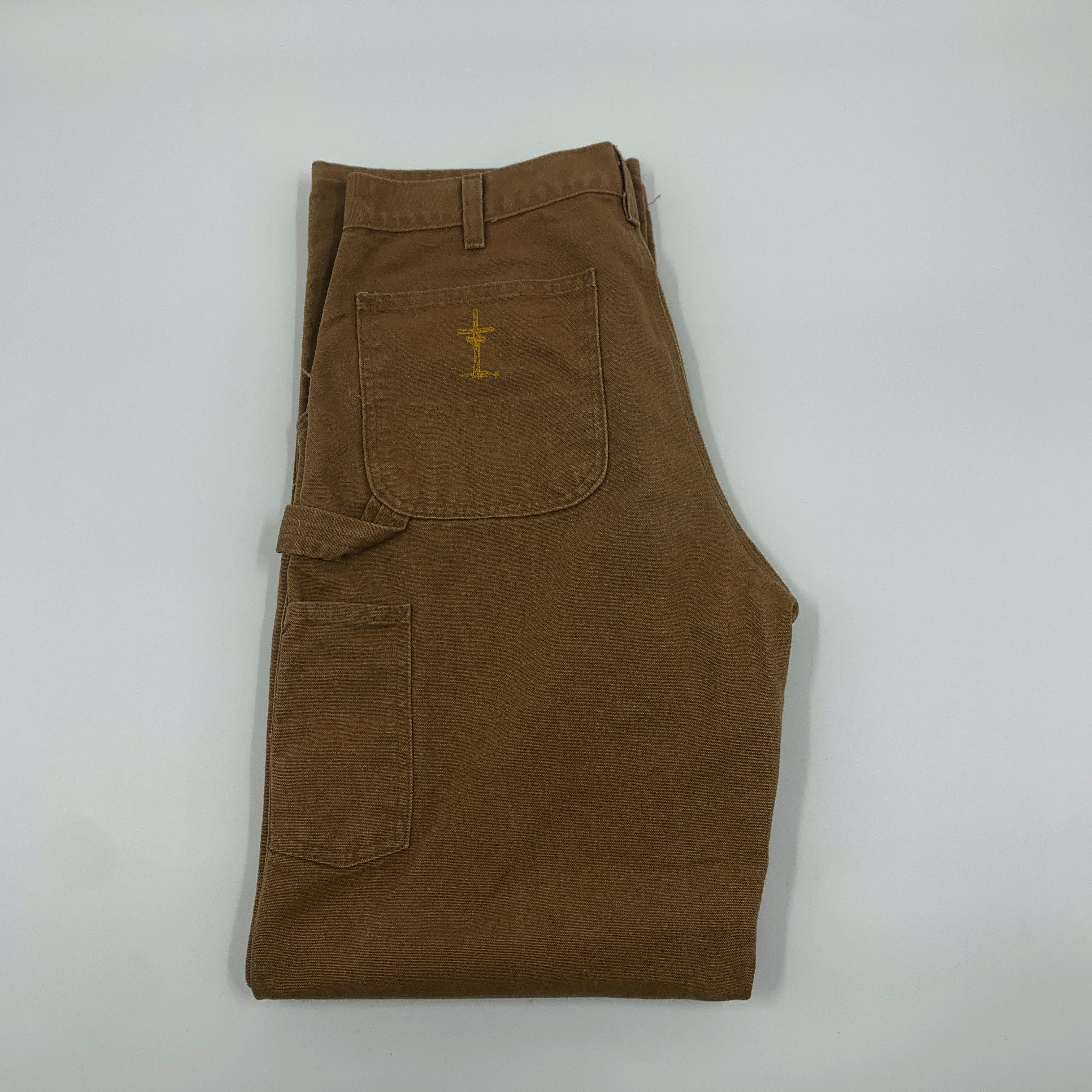 Vintage Carhartt B11 BRN pants size 33x34 Size US 33 - 2 Preview