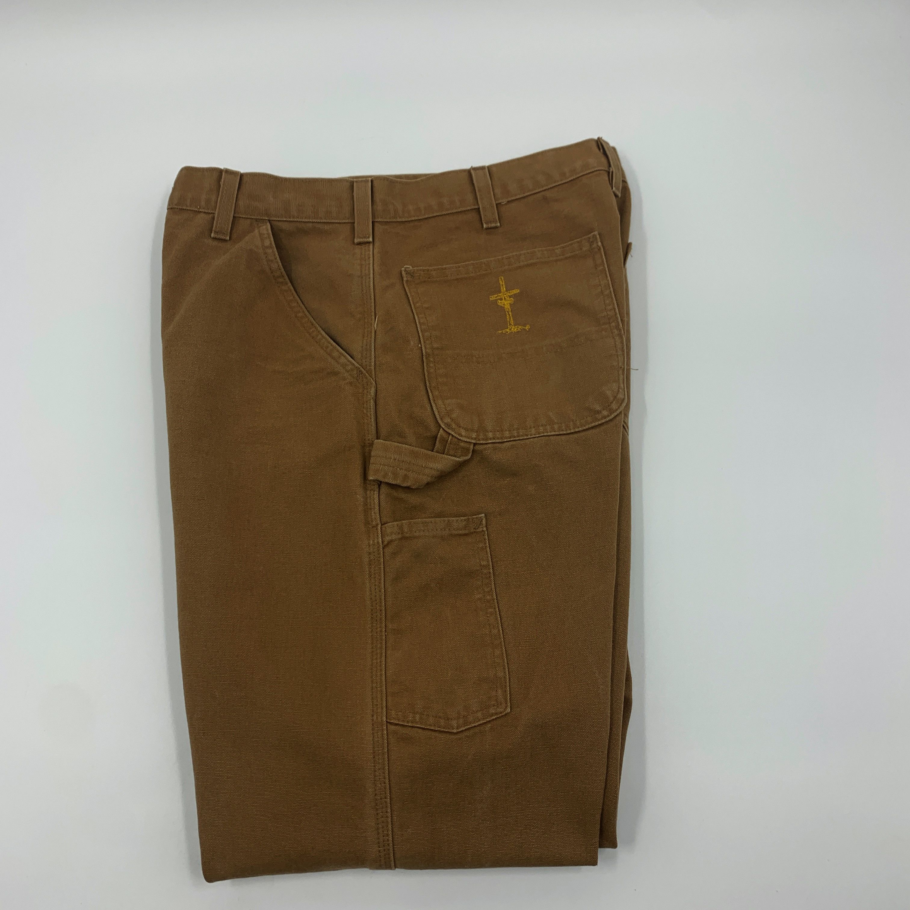 Vintage Carhartt B11 BRN pants size 33x34 Size US 33 - 7 Thumbnail