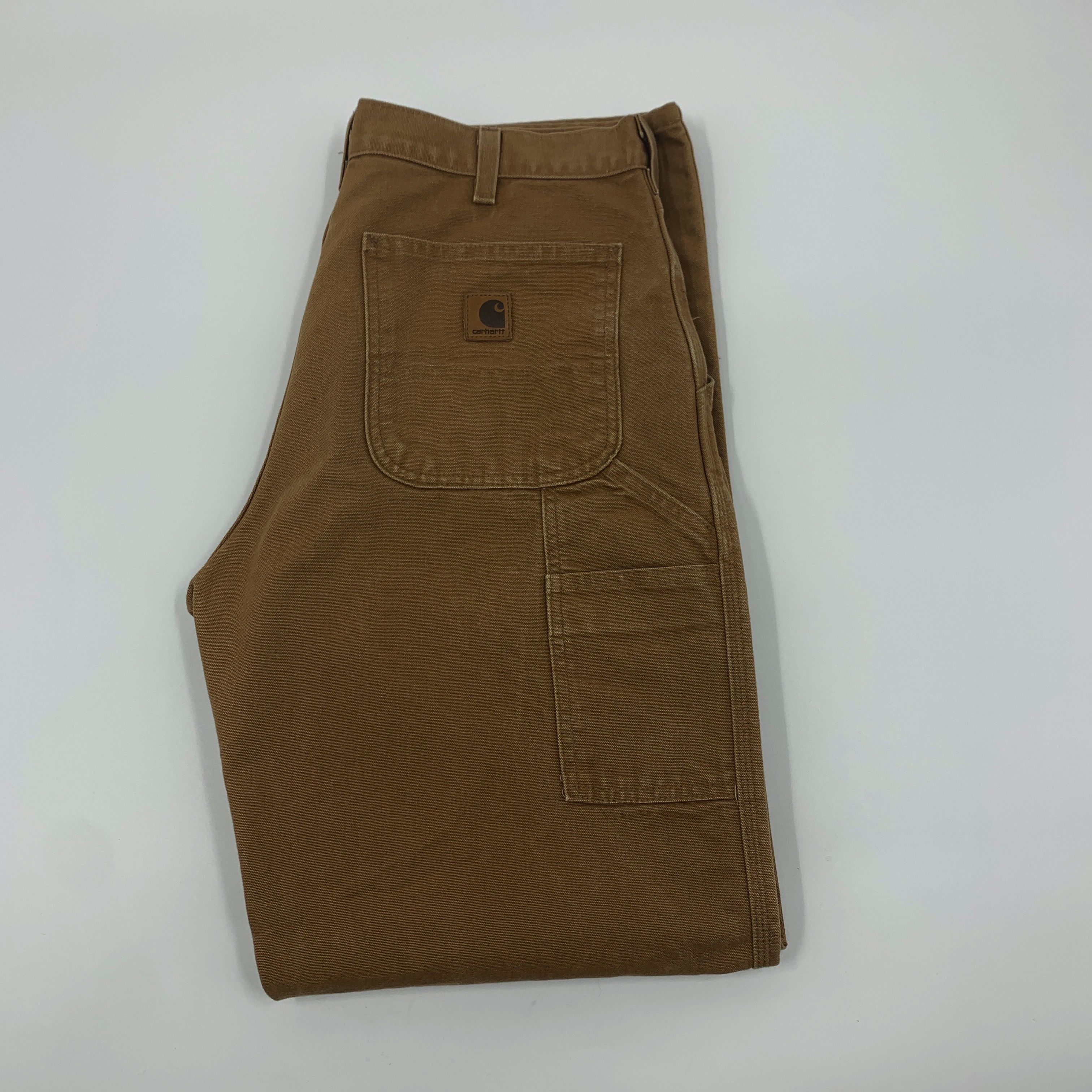 Vintage Carhartt B11 BRN pants size 33x34 Size US 33 - 1 Preview
