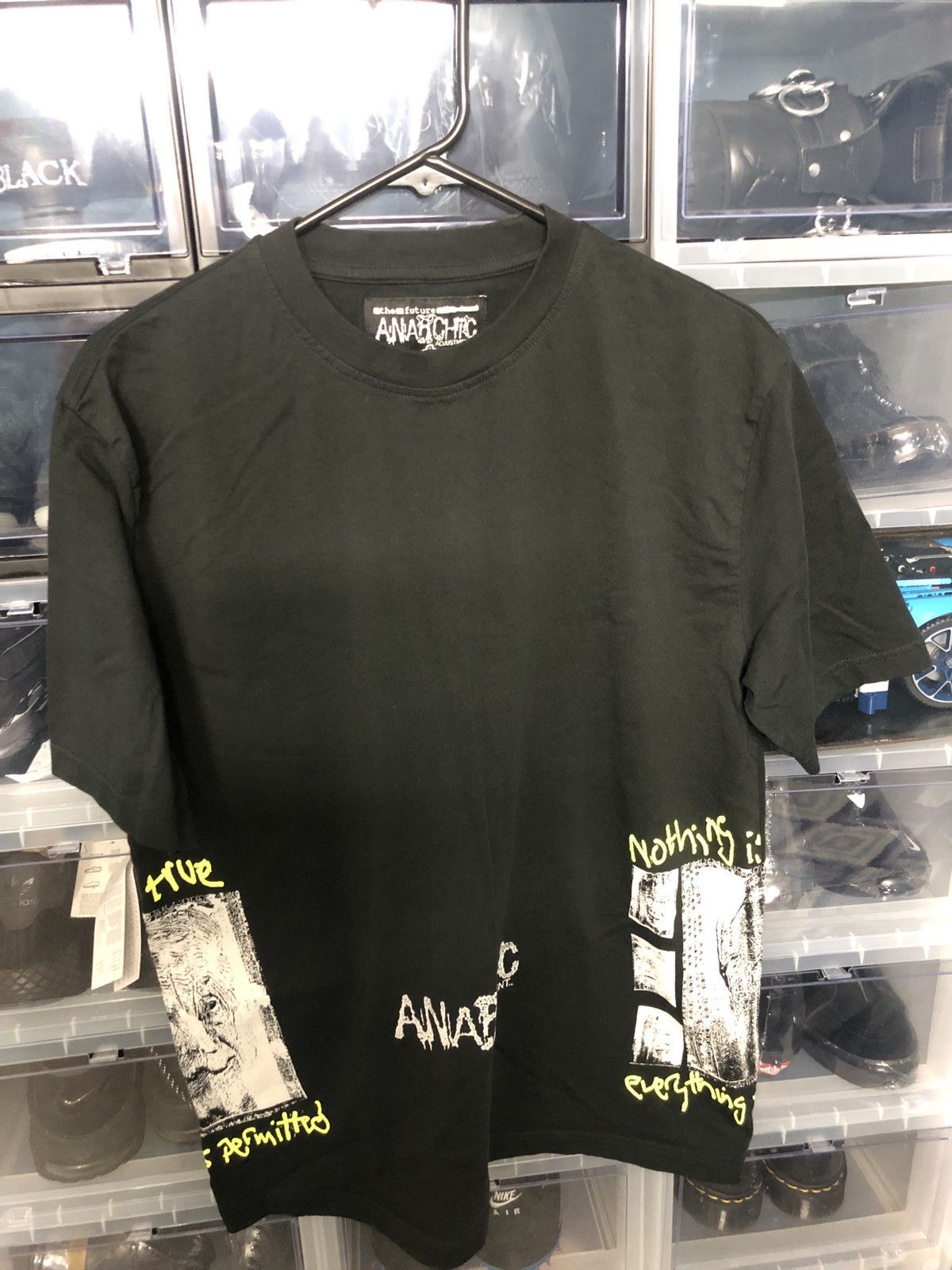 Palace Palace X Anarchic Adjustment Nothing is True T-Shirt | Grailed