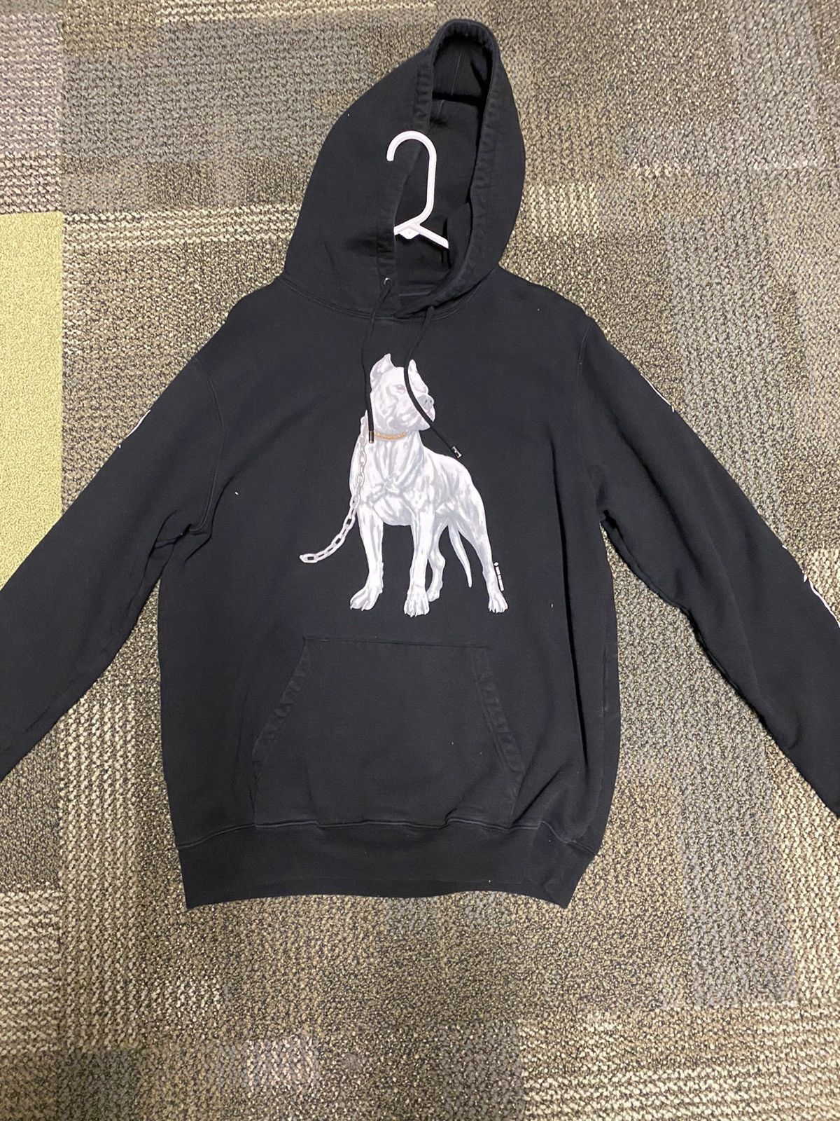 Marcelo burlon 2024 dog hoodie