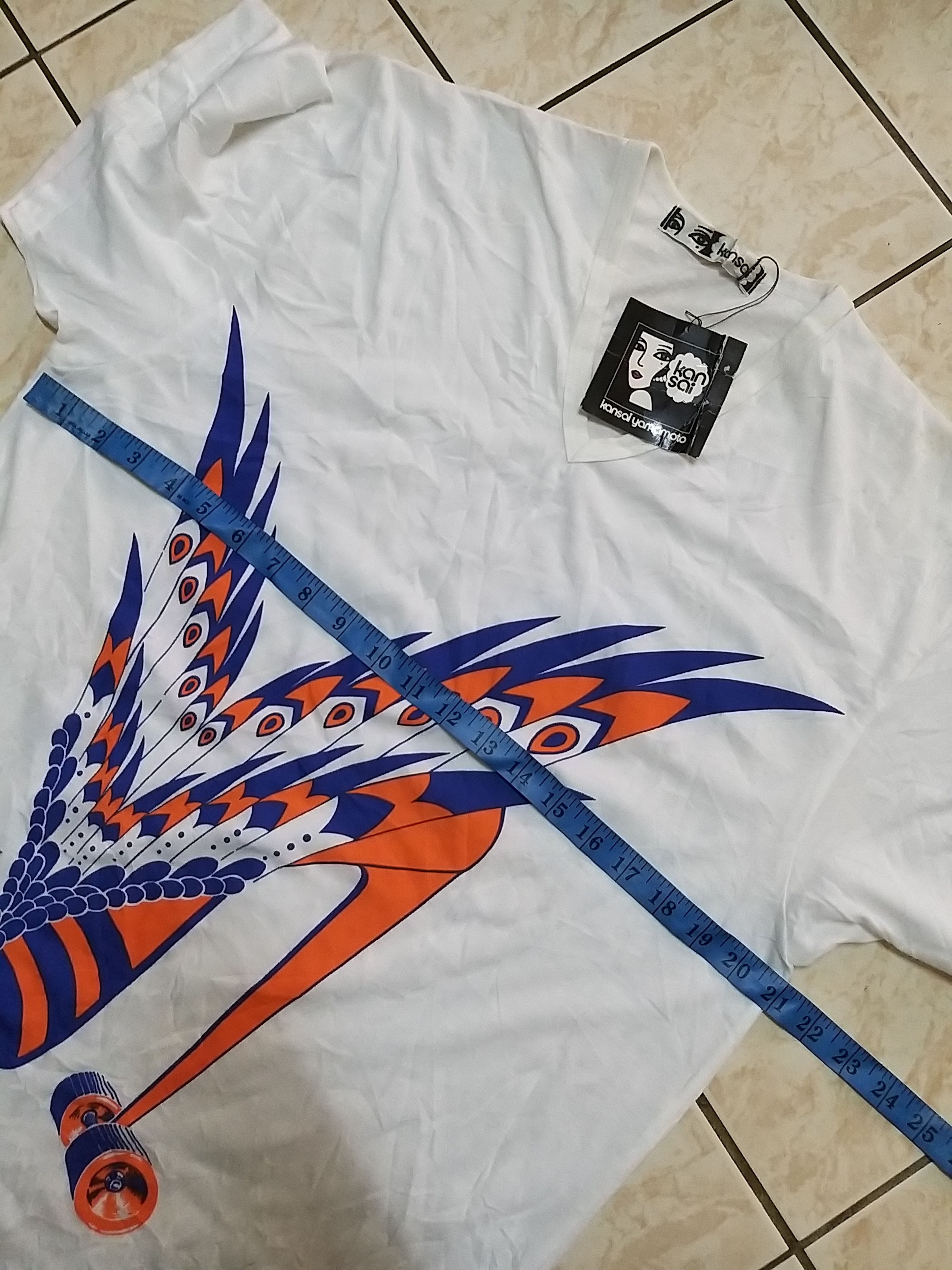 Kansai Yamamoto VINTAGE KANSAI YAMAMOTO EYE X HUMMING HONDA DEADSTOCK SHIRT Size US M / EU 48-50 / 2 - 4 Thumbnail