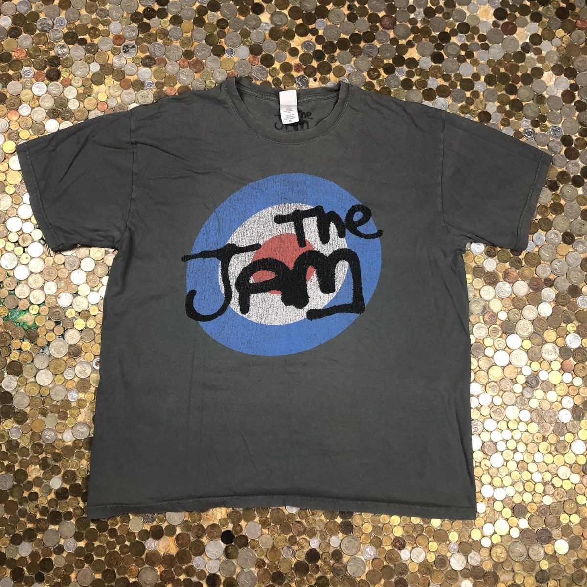 The Jam 'In The City' Official Band T-Shirt - Unisex Black Logo Tee