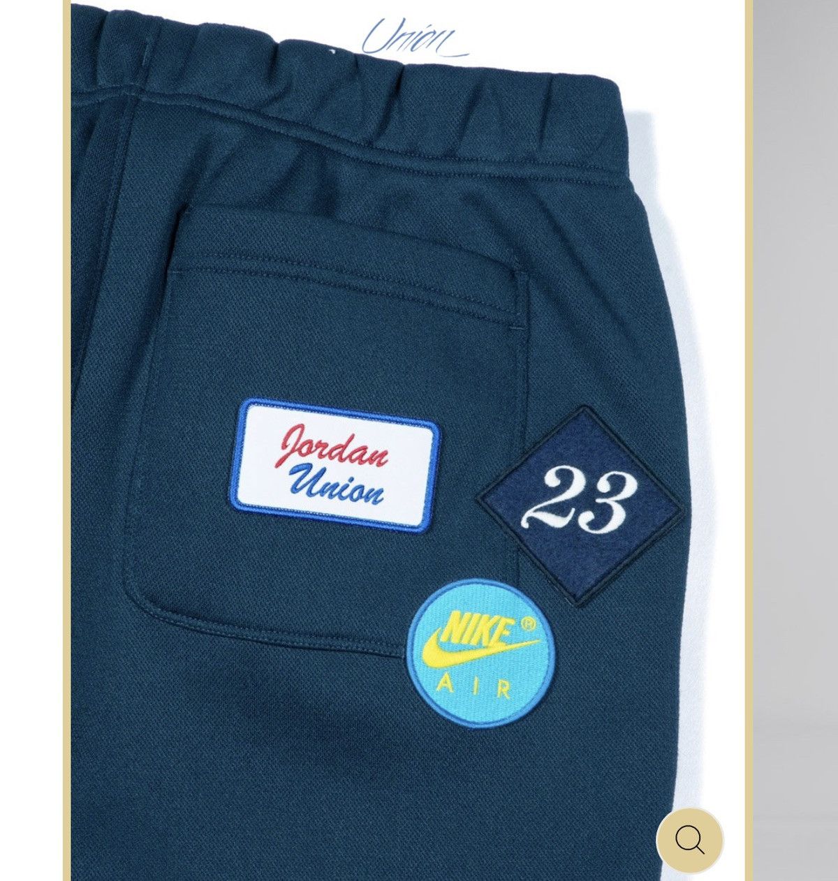 Union LA Jordan Navy Leisure Pants Nike Vintage XL