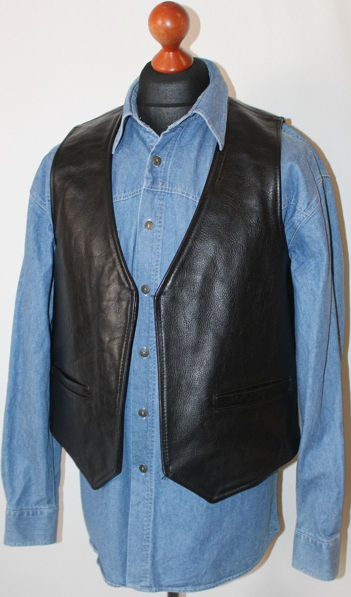 Vanson Leather Biker Made in USA Motorcycle Bike Wear