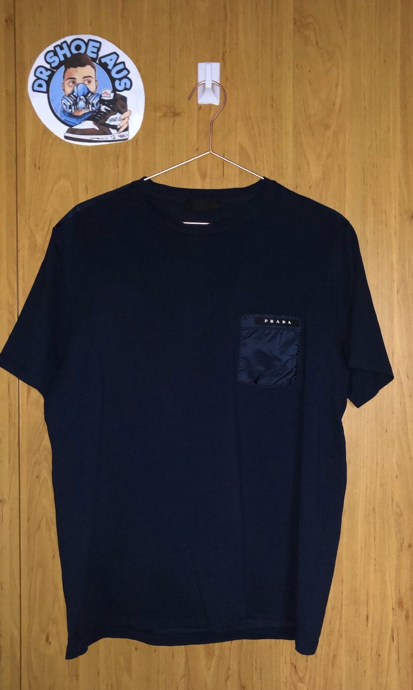 Prada PRADA - Nylon Pocket T-shirt | Grailed